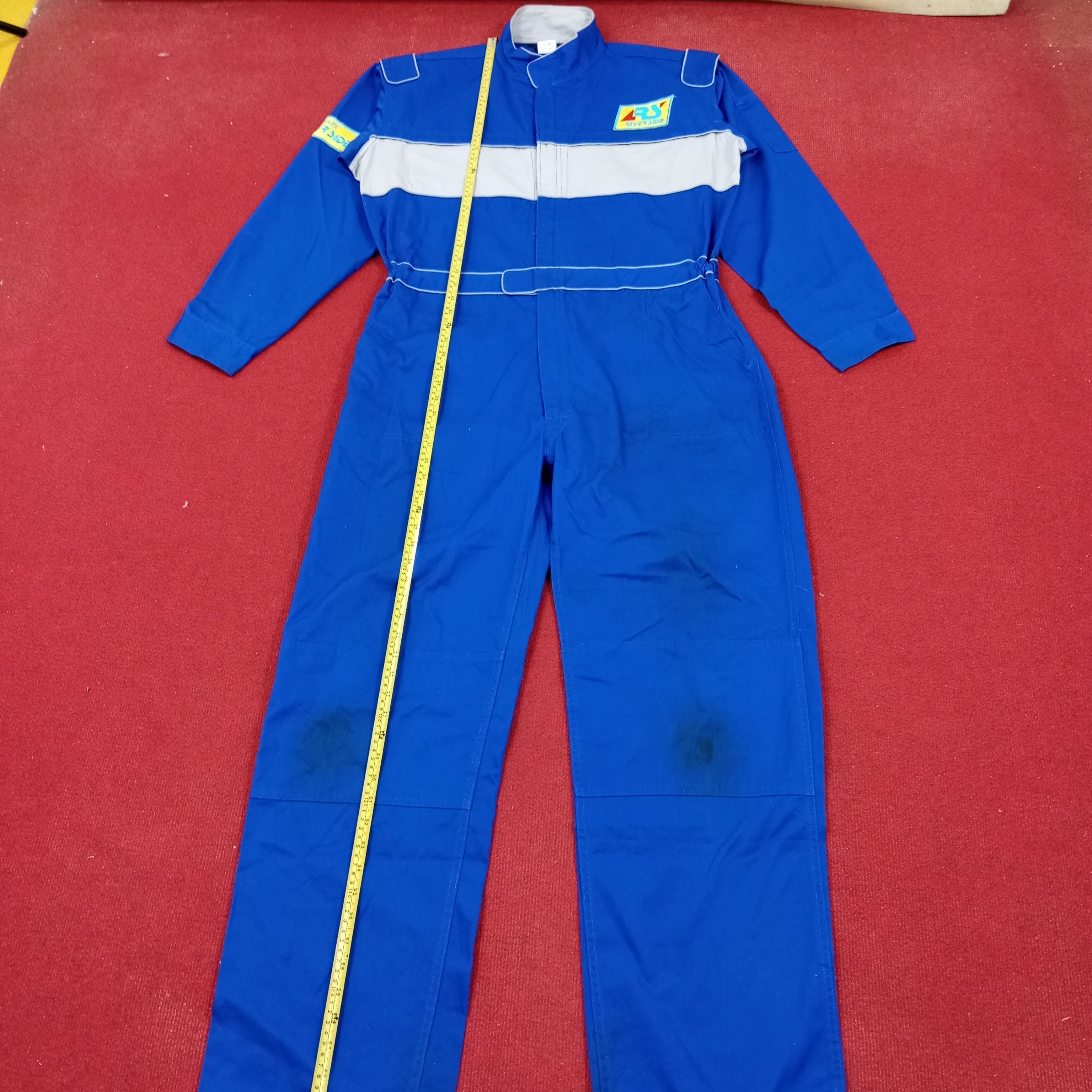 Vintage River Side Staff The Best Car Workwear Coverall Jacket Size US L / EU 52-54 / 3 - 7 Thumbnail