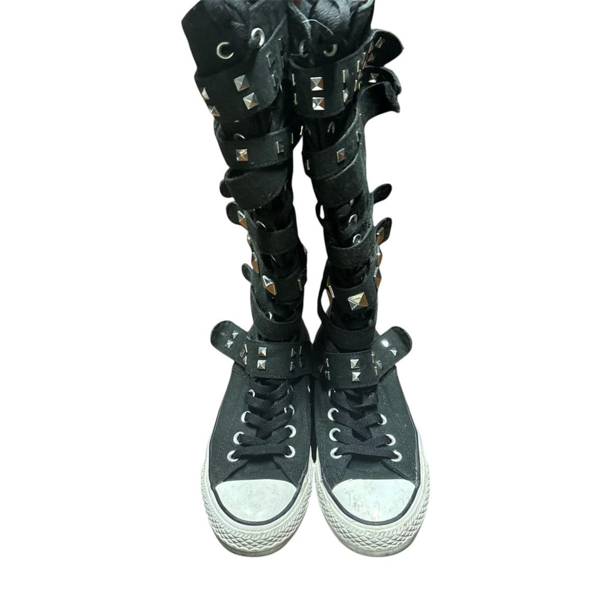 Converse rare 2011 xxhi knee high converse studs and straps Size US 9 / IT 39 - 4 Thumbnail