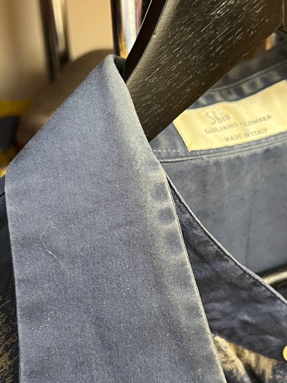 Other Avant Garde Graphic Y2K Multilogo Blue Lux Shirt Button Ups Size US L / EU 52-54 / 3 - 7 Thumbnail