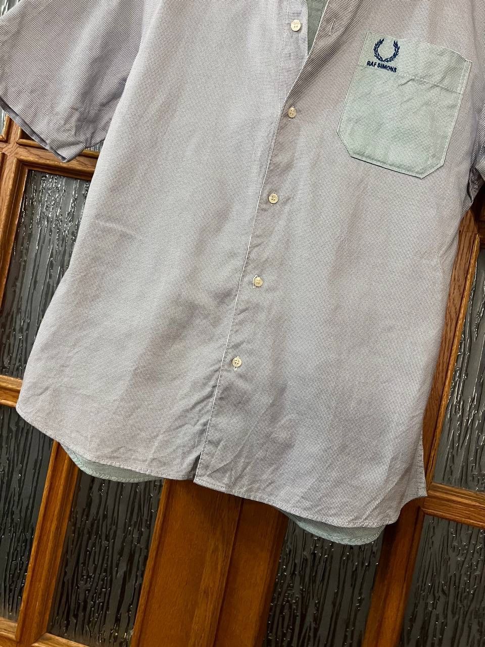 Fred Perry × Raf Simons Short sleeve buttoned shirt Size US XS / EU 42 / 0 - 4 Thumbnail