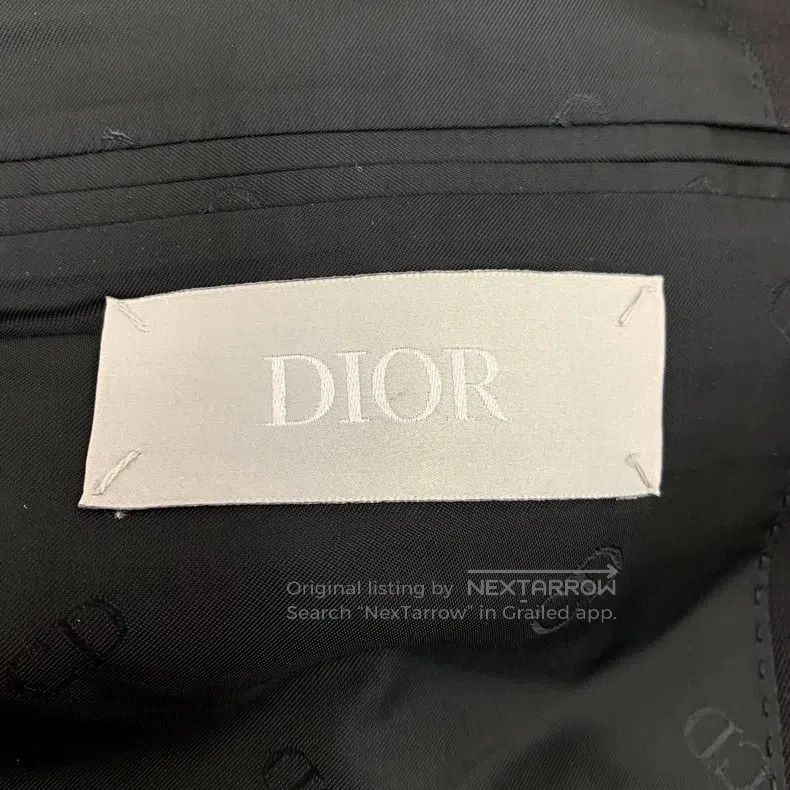 Dior Dior Black wool lapel double-breasted long-sleeved suit ja Size US M / EU 48-50 / 2 - 5 Thumbnail