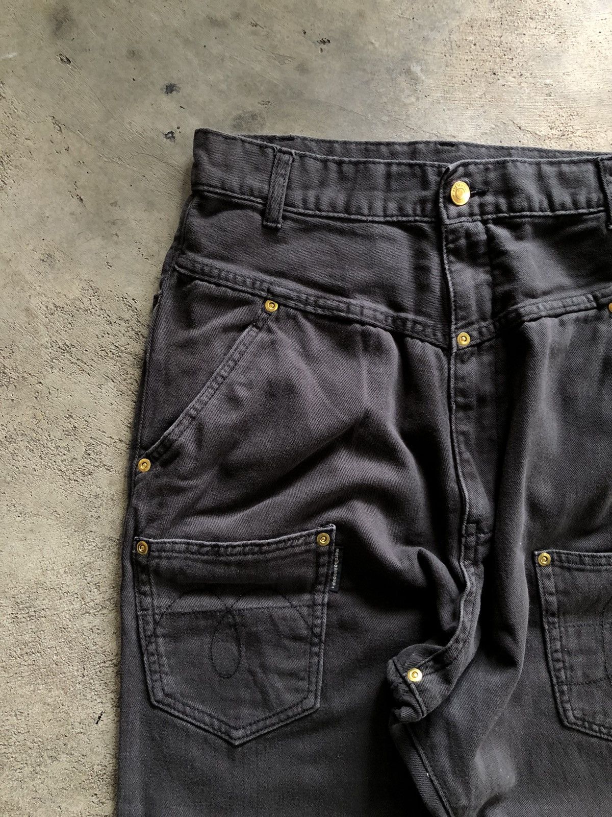 Issey Miyake × Japanese Brand × mercibeaucoup VTG ISSEY MIYAKE MERCIBEAUCOUP DENIM PANTS Size US 30 / EU 46 - 5 Thumbnail