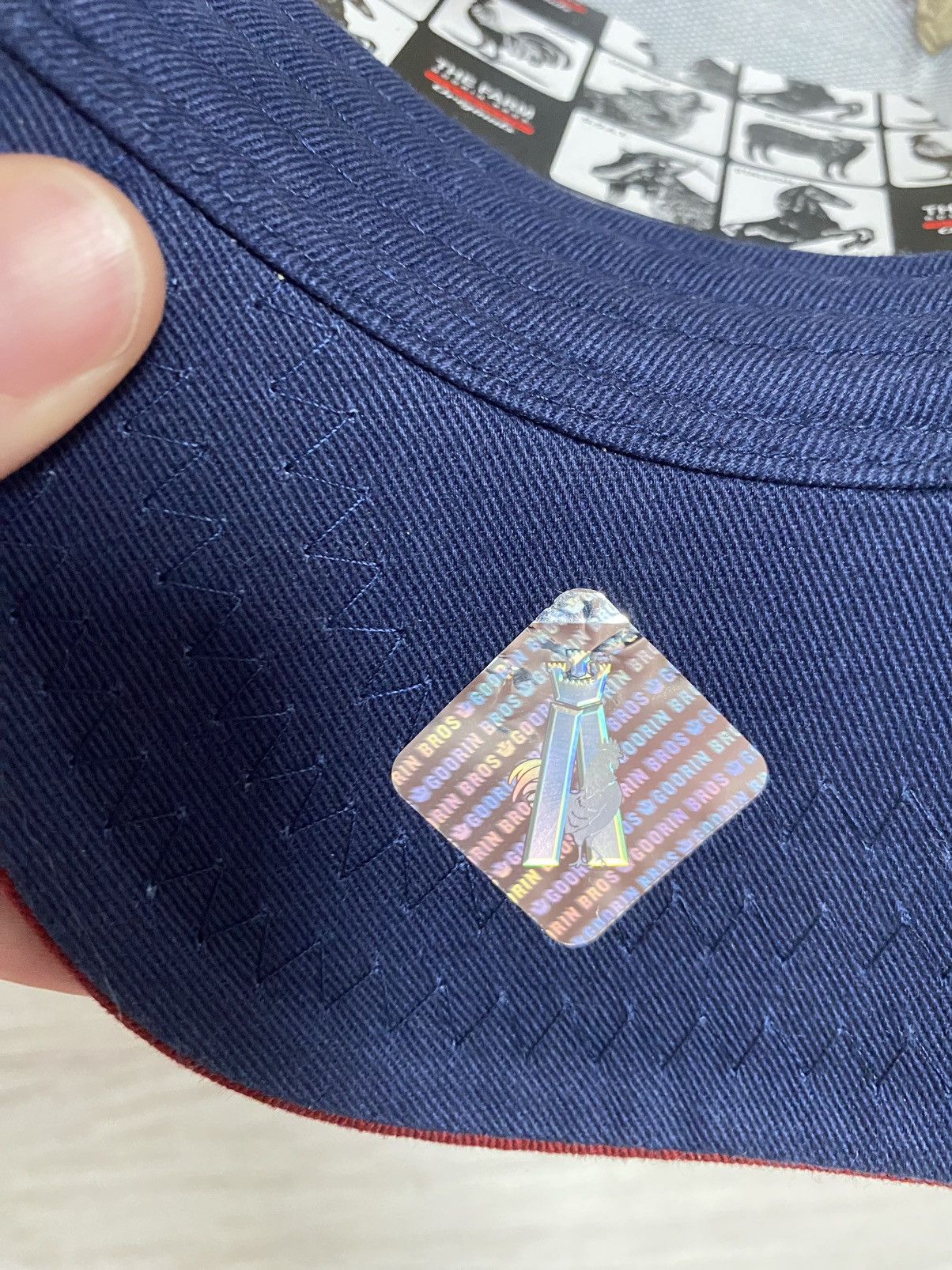 Goorin Bros. Goorin Bros The Farm Trucker The Cock Rooster Navy Hat New Size ONE SIZE - 7 Thumbnail