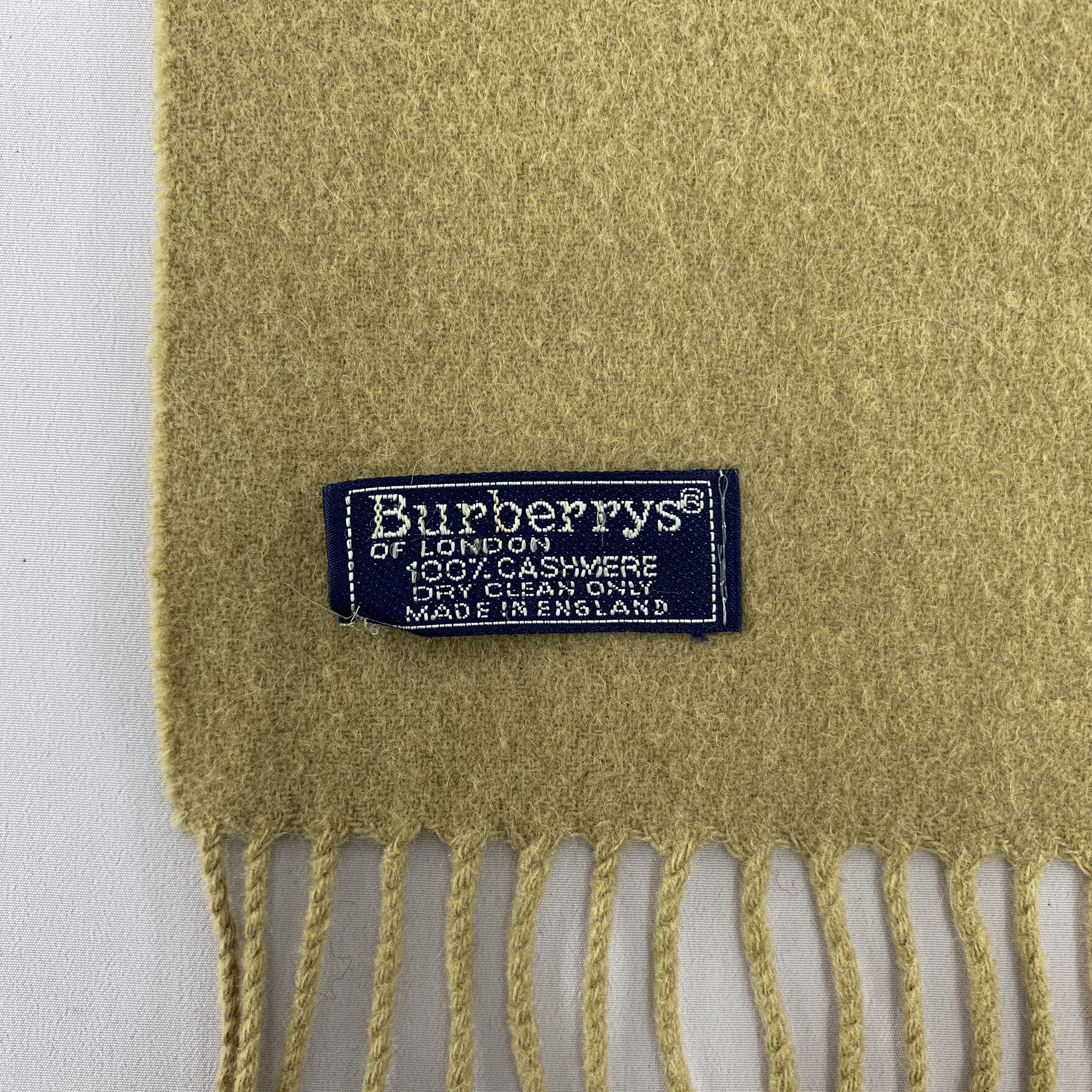 Burberry Burberry Scarf Cashmere Muffler Neck Wrap BL4431 Size ONE SIZE - 5 Thumbnail