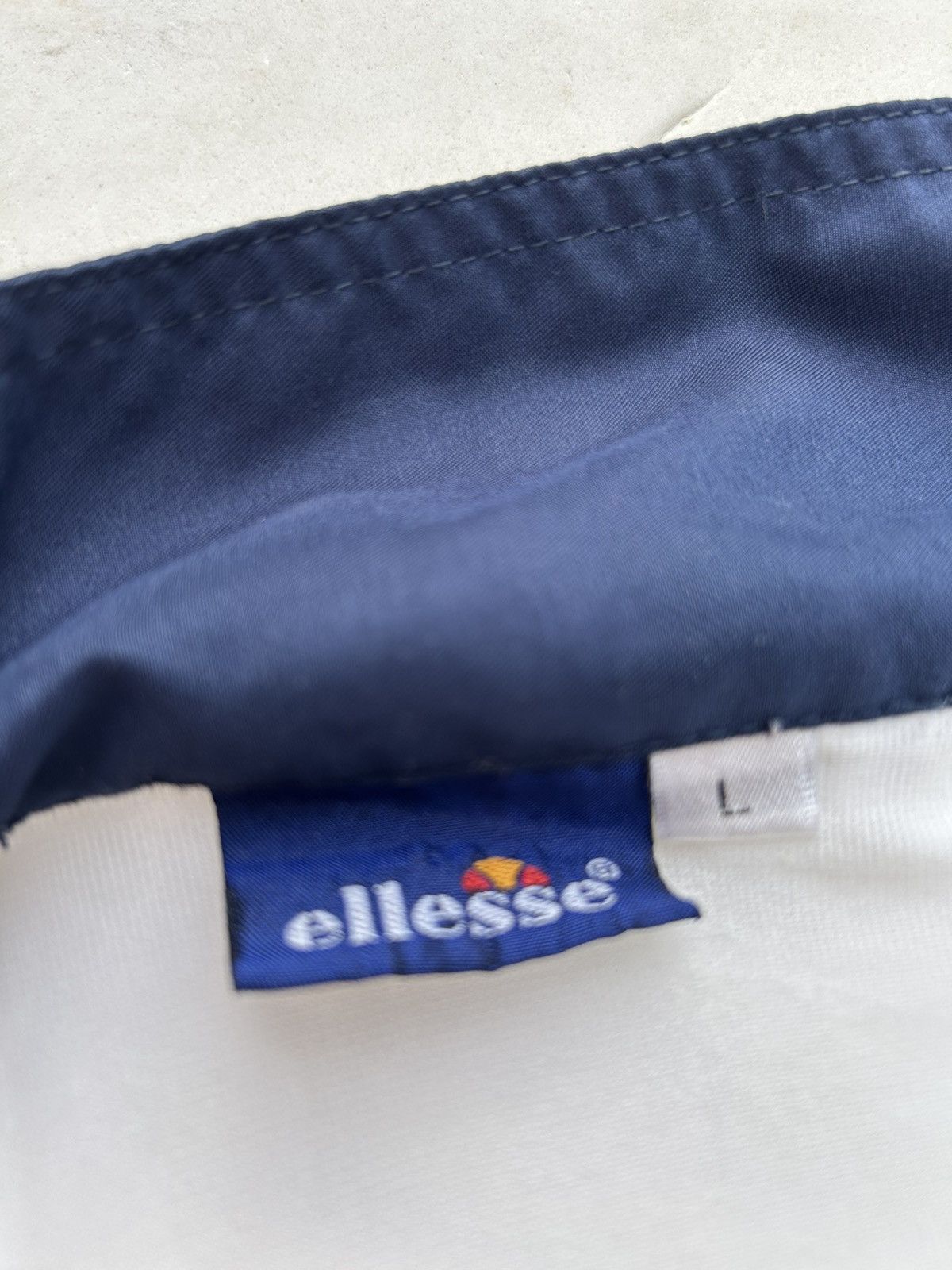Ellesse × Vintage Vintage Ellesse Nylon Zipper Jacket Size US L / EU 52-54 / 3 - 9 Thumbnail
