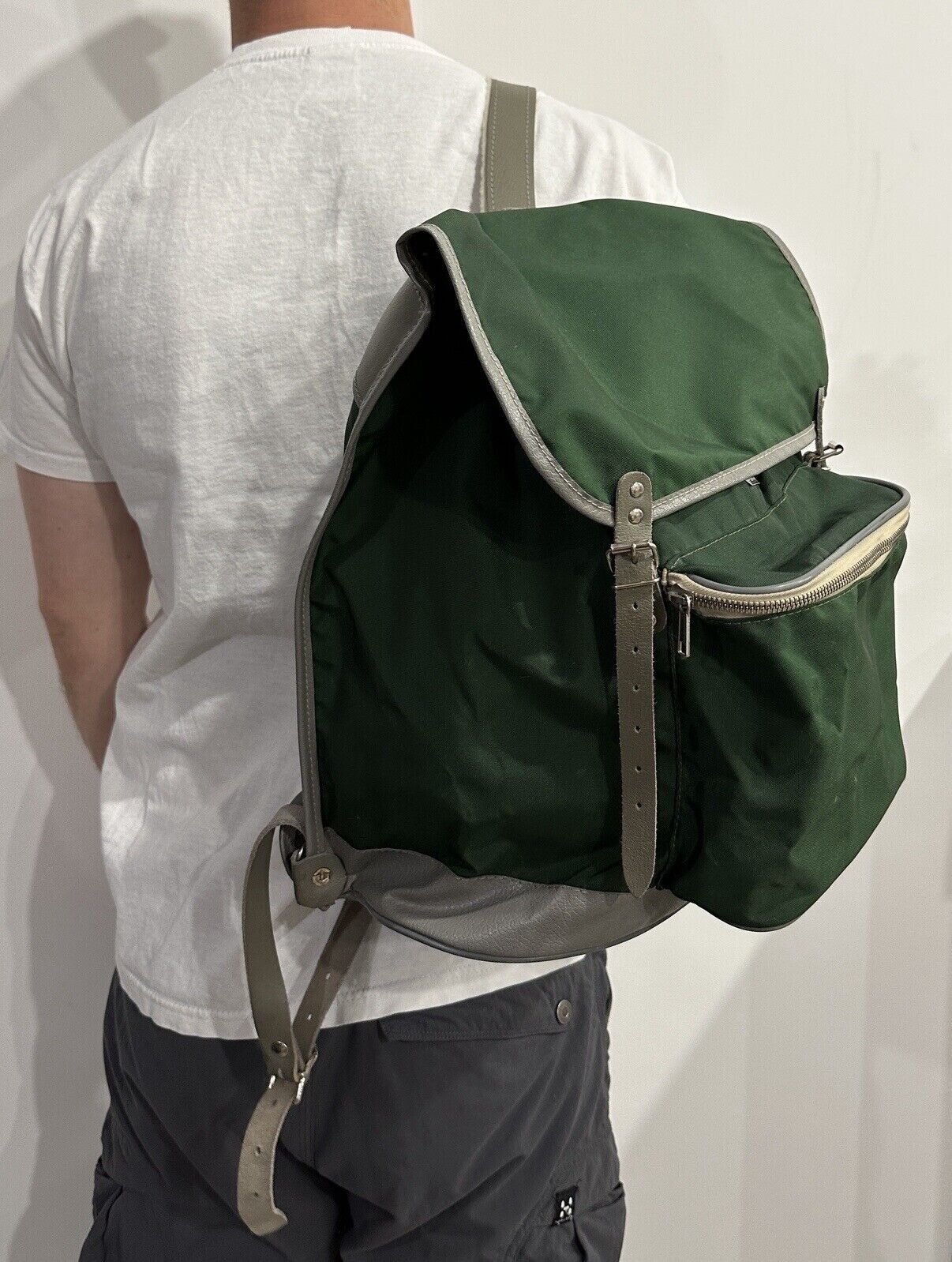 Vintage Vintage 1980s Kamarg Austria canvas rucksack backpack bag Size ONE SIZE - 9 Thumbnail