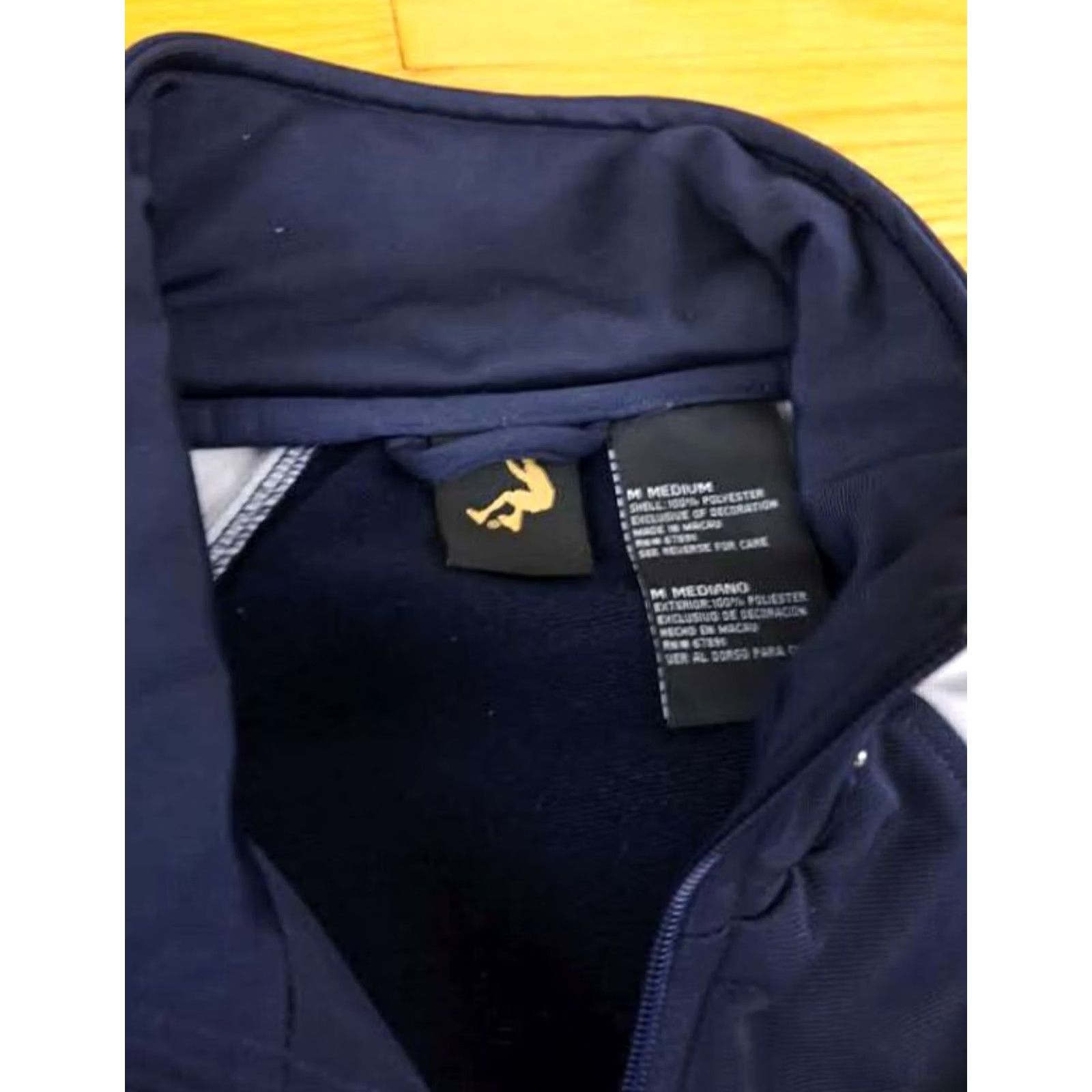 O'Neill VINTAGE Shaquille O'Neil Full Zip Track Warm-Up Top Sweatshirt Men M Black Shaq 29in long 24in chest Size US M / EU 48-50 / 2 - 4 Thumbnail