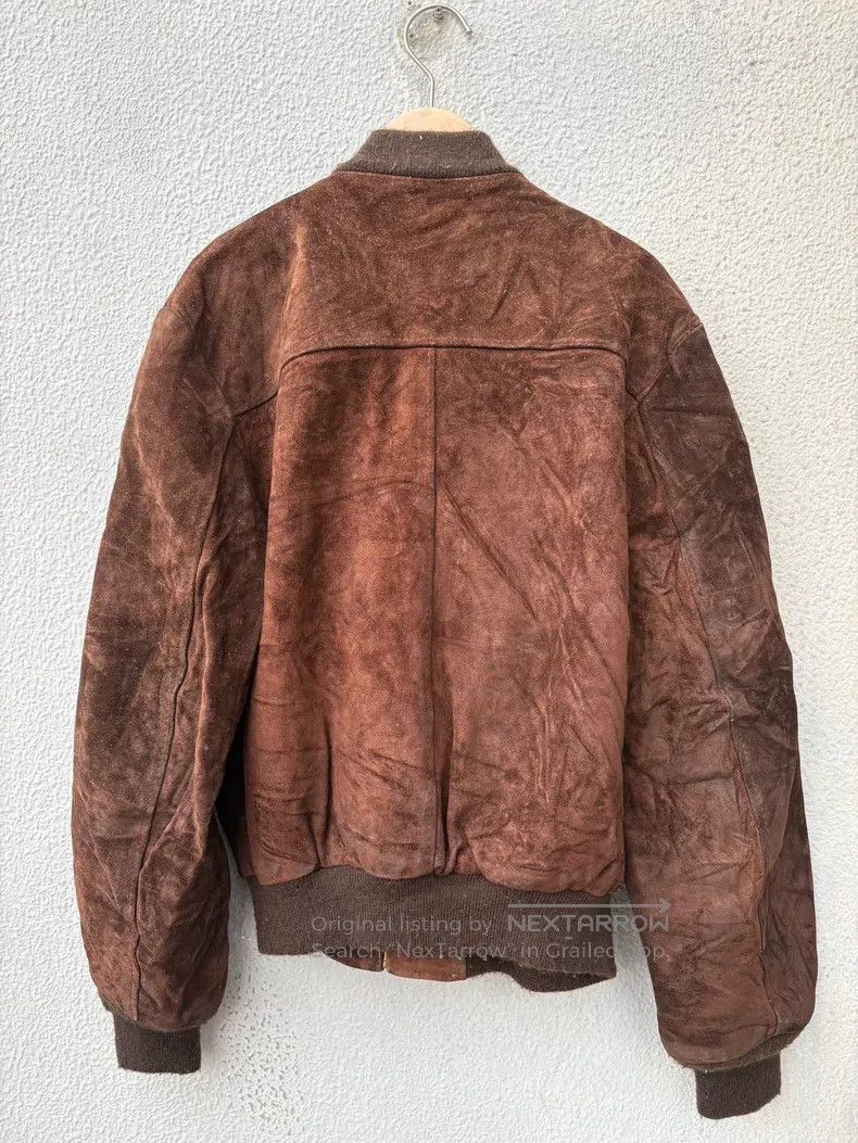 Other Fleece cowhide leather coat Size US M / EU 48-50 / 2 - 2 Thumbnail