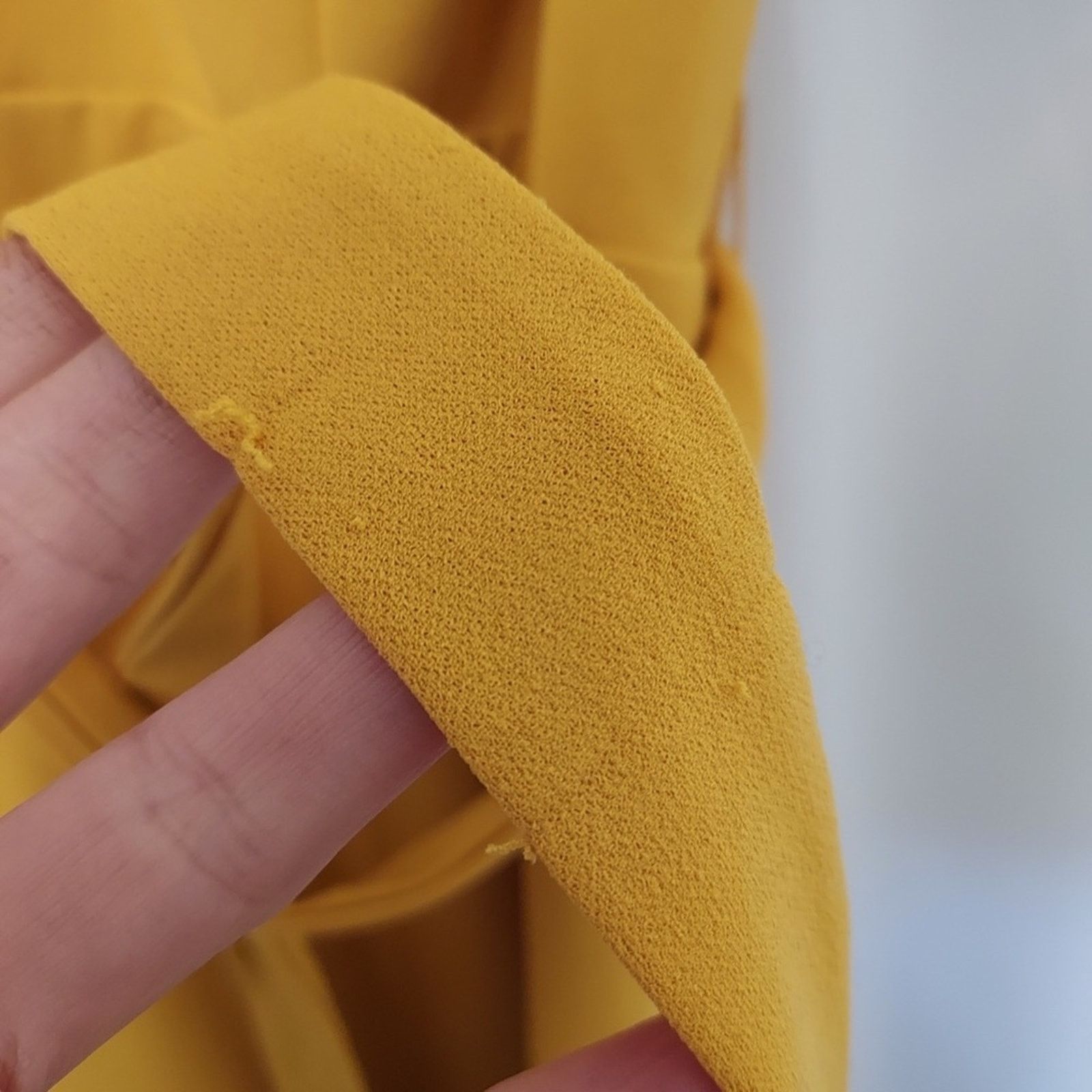 Other Shelby and Palmer Mustard Yellow Fit and Flare Zip Dress Size XXL / US 16-18 / IT 52-54 - 5 Thumbnail