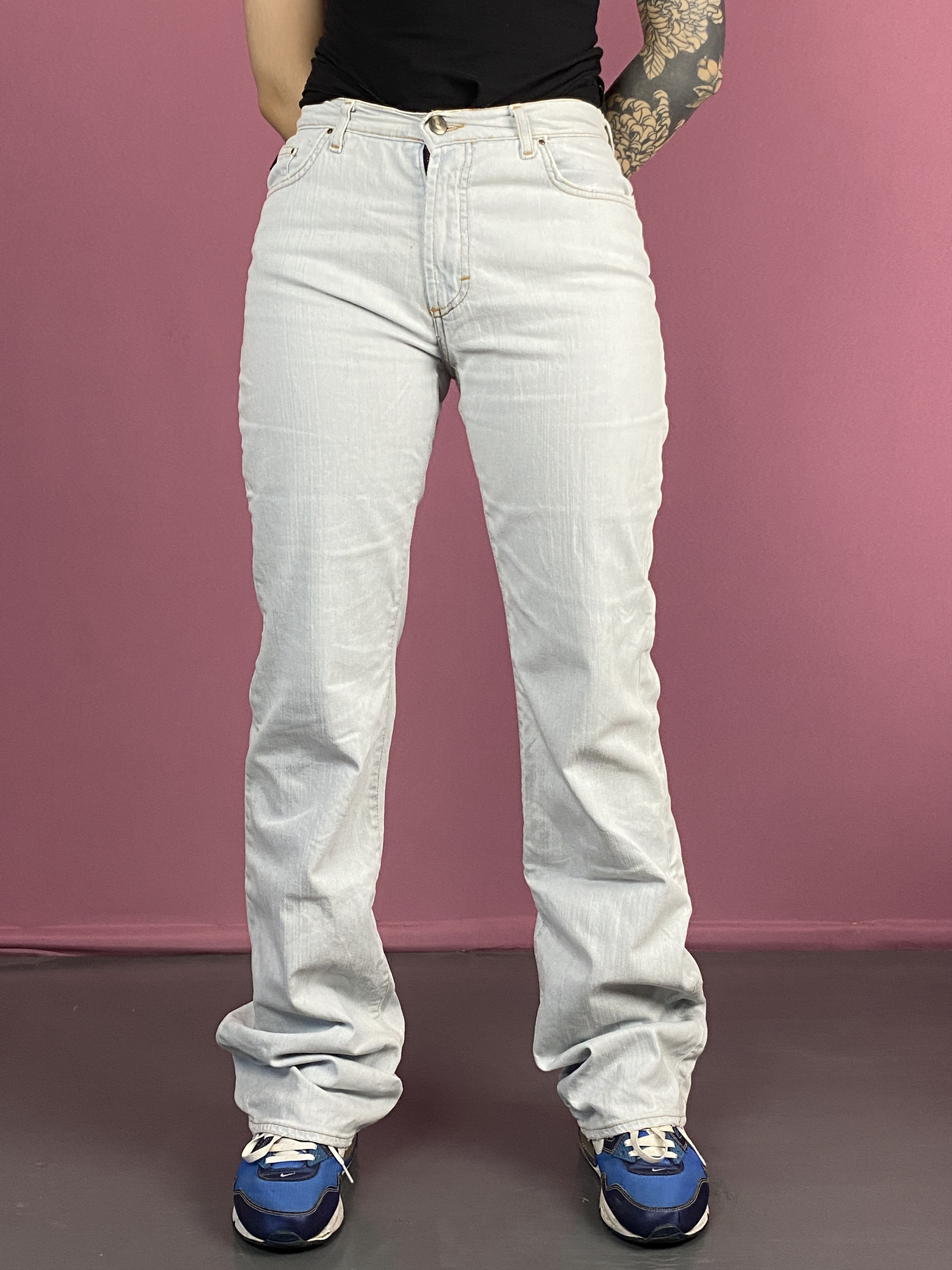 Just Cavalli × Roberto Cavalli Just Cavalli Vintage Women's Jeans - 8 Designer Pants Size 30" / US 8 / IT 44 - 2 Thumbnail