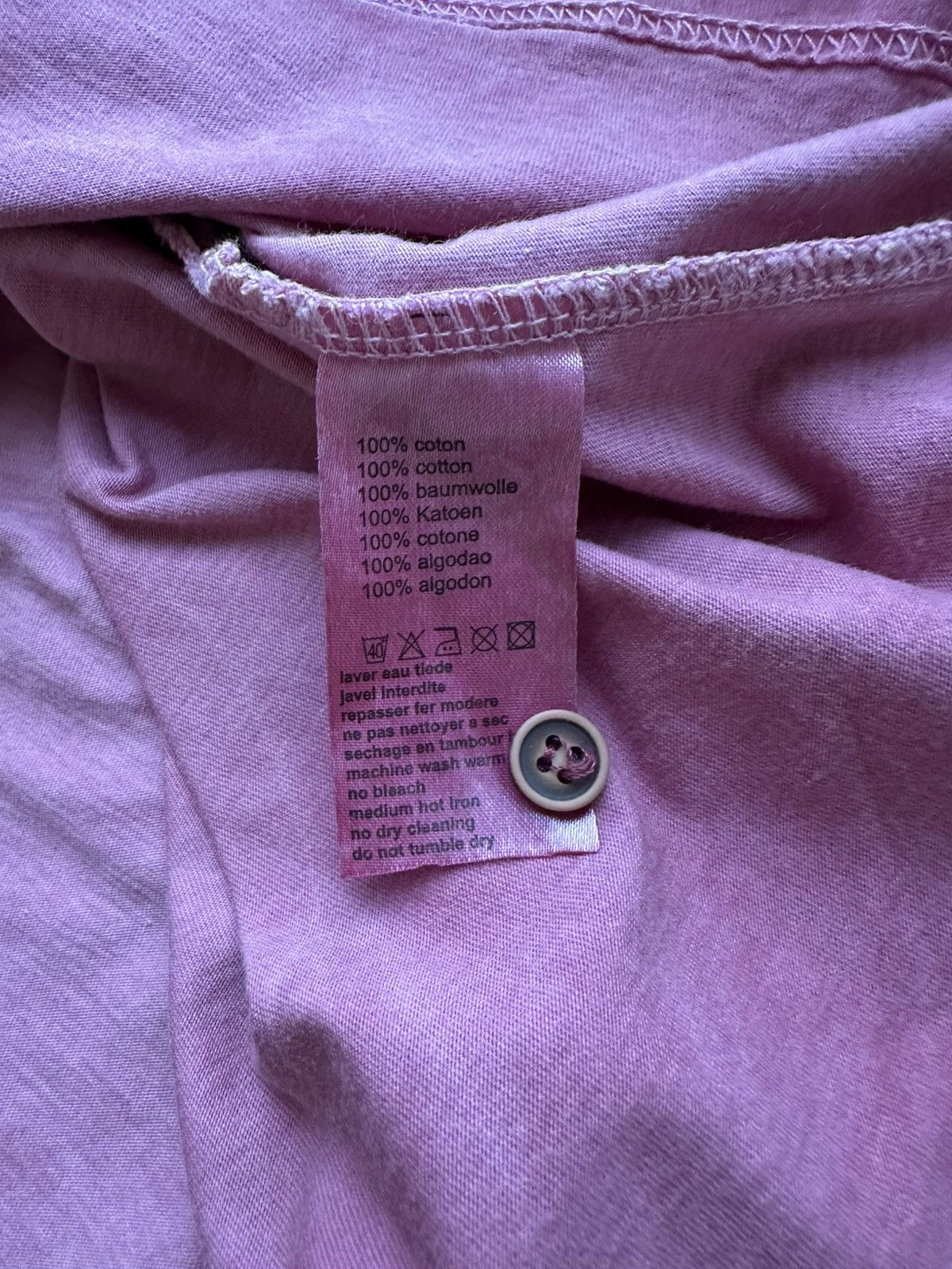 Hugo Boss Vintage HUGO BOSS Retro Poli Mens T-Shirt Wash Pink Cotton Size US XL / EU 56 / 4 - 7 Thumbnail