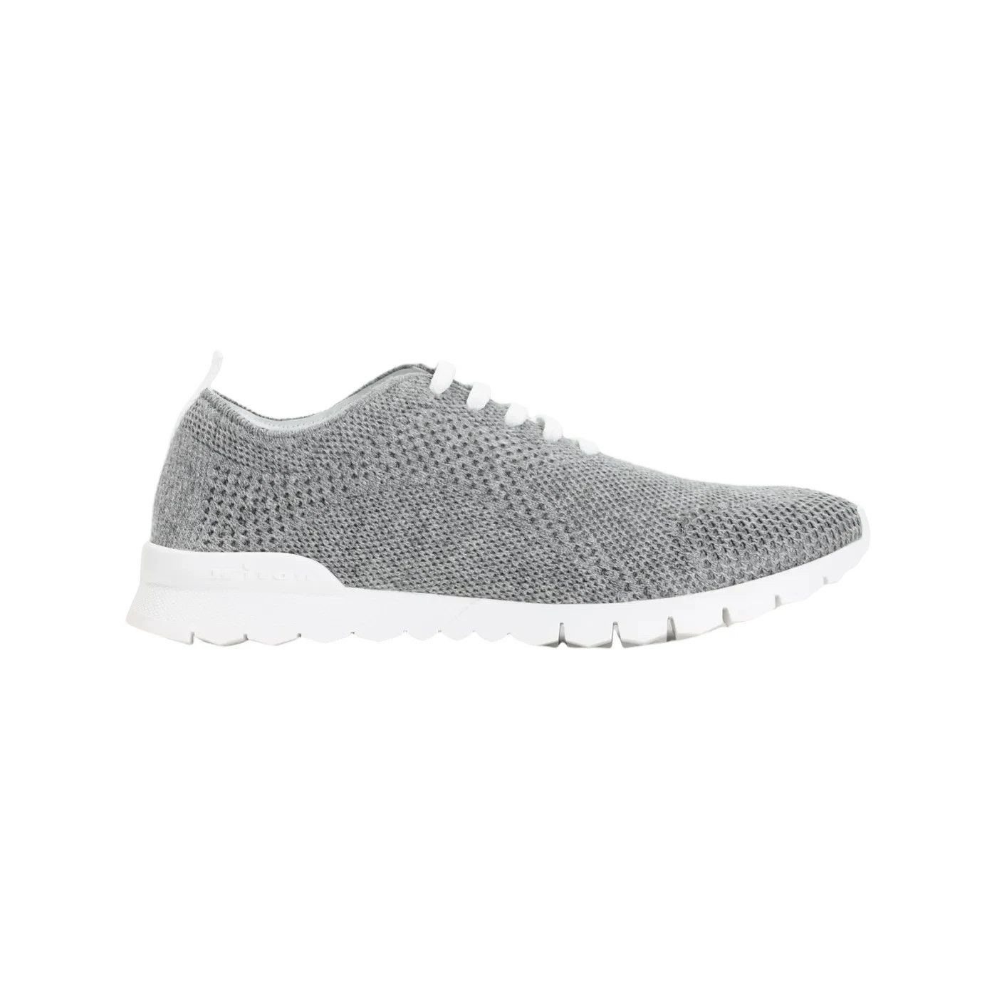 KITON Fits Gray knit Sneakers New And Authentic