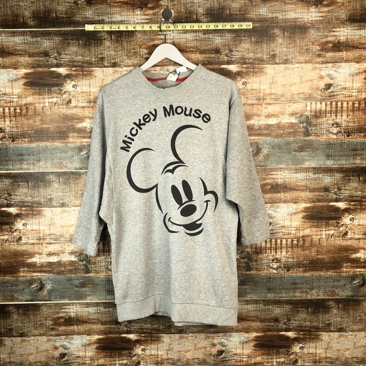 Disney × Mickey Mouse × Vintage Disney Mickey Mouse Grey Sweatshirt #A2034 Size M / US 6-8 / IT 42-44 - 1 Thumbnail