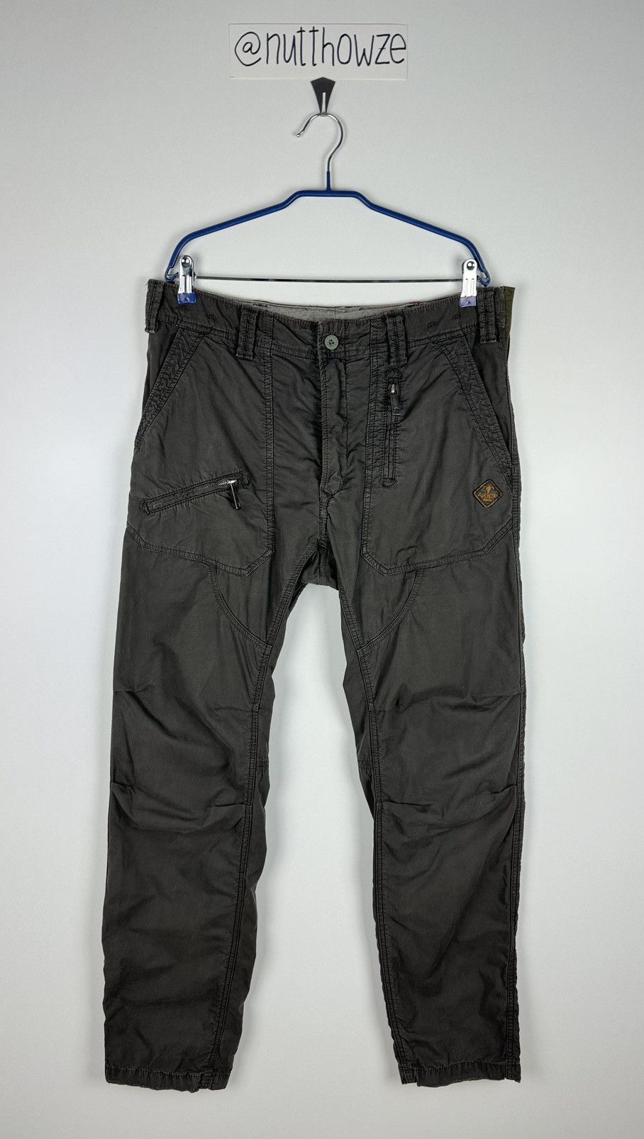 Diesel Vintage Diesel Russian Moscow King Cobra Work Pants Size US 33 - 1 Thumbnail