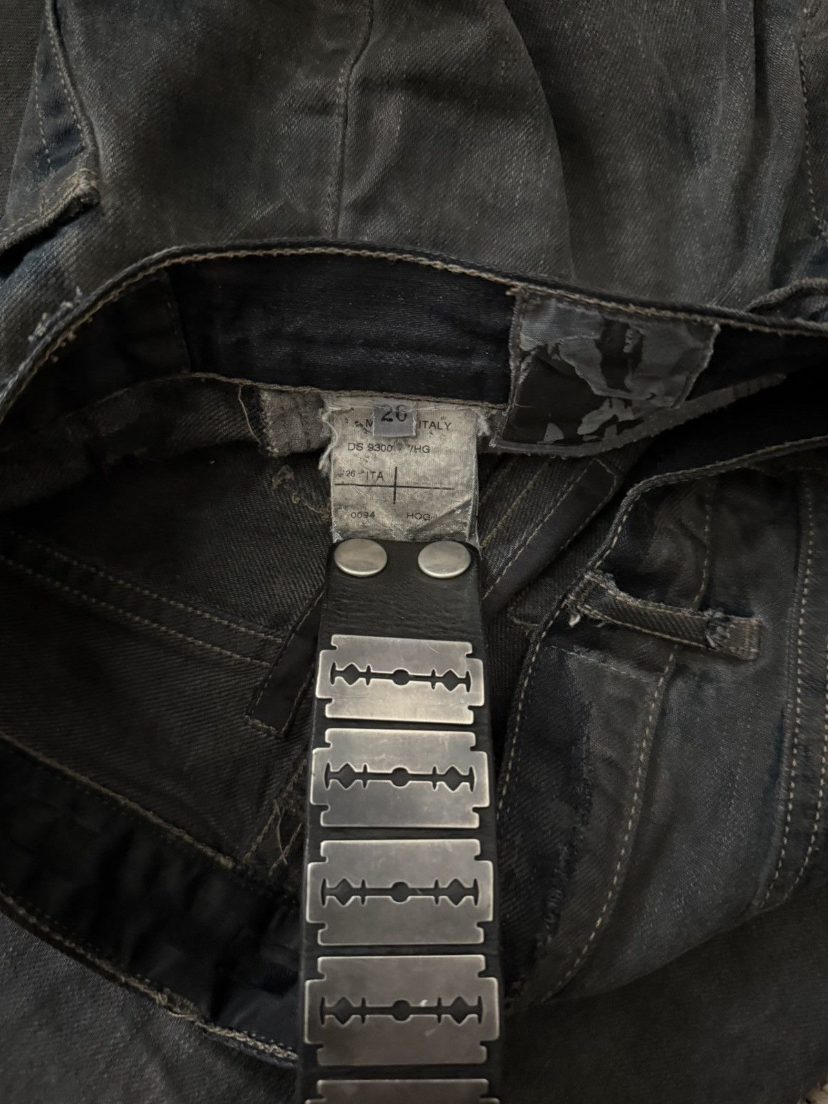 Rick Owens Drkshdw Rick owens hogwash denim Size US 29 - 8 Thumbnail