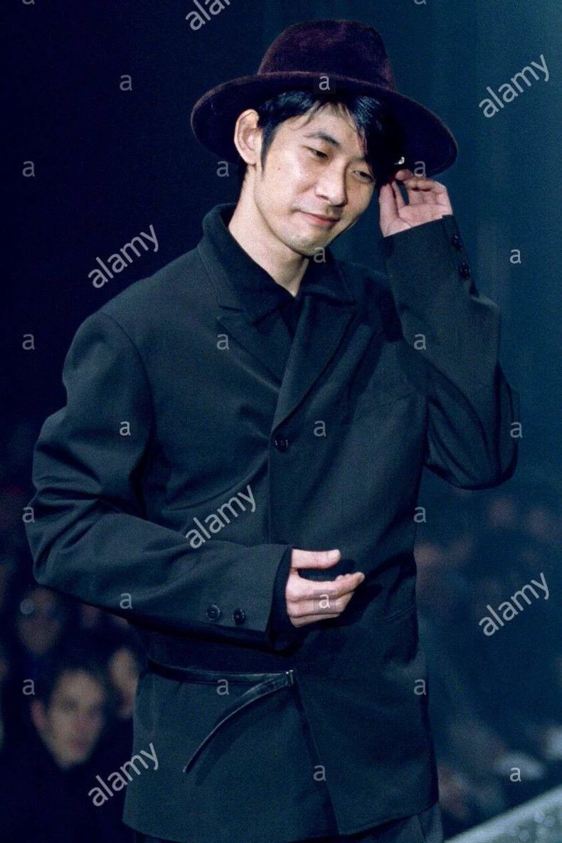 Yohji Yamamoto Yohji Yamamoto Yohji Yamamoto Black Wool Double-Breasted J Size US M / EU 48-50 / 2 - 6 Thumbnail