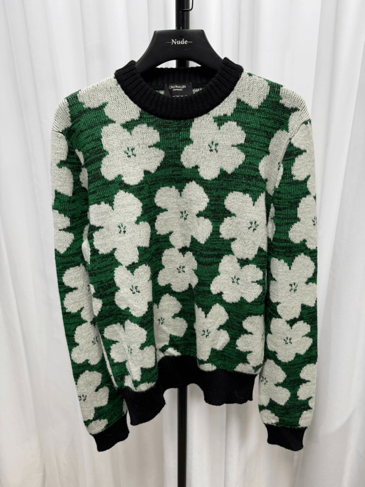 CK 205W39NYC x Raf Simons x Andy Warhol Flower Knitwear - Main Image