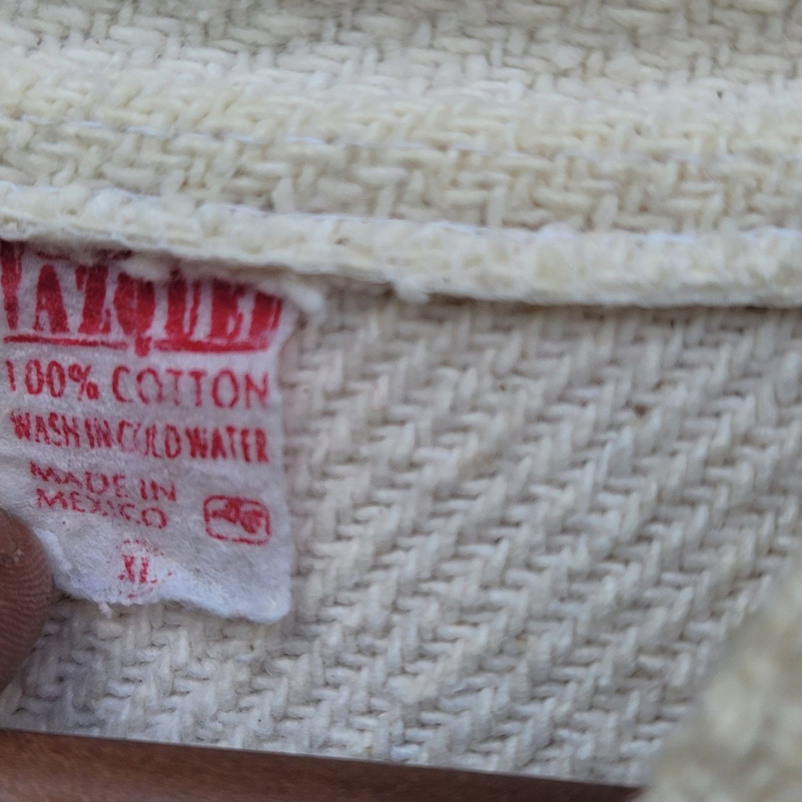 The Unbranded Brand Vtg Drink Tequila Canvas Mexican Hoodie Size US XL / EU 56 / 4 - 7 Thumbnail