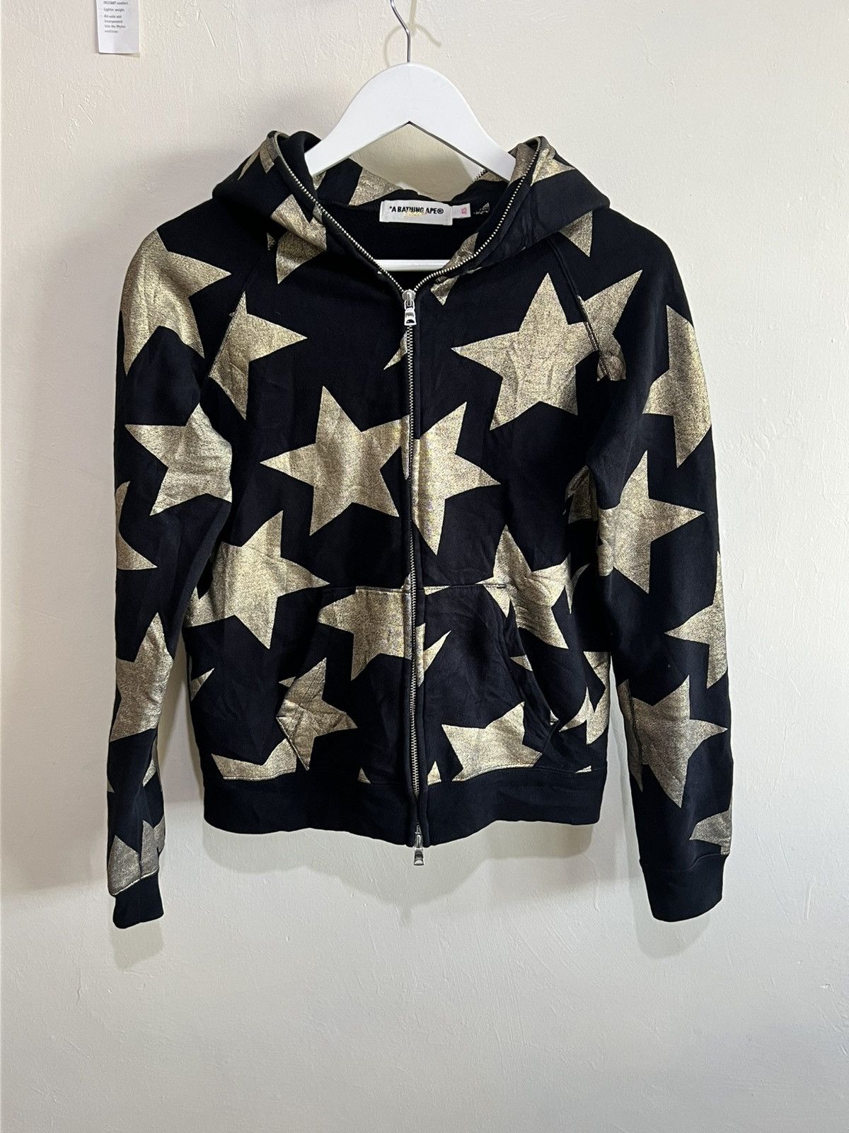 Bape BAPESTAR STARS FULL ZIP HOODIE Size XS / US 0-2 / IT 36-38 - 1 Thumbnail
