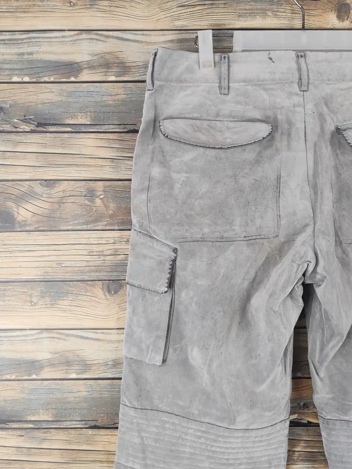 Tete Homme DL Tete Homme Gray Multipocket Cargo Pants #46-080 Size US 34 / EU 50 - 14 Thumbnail