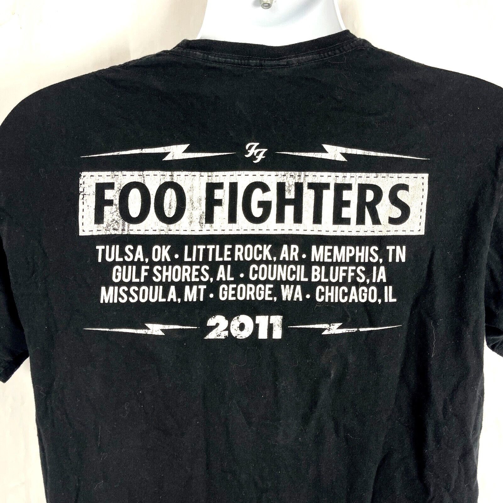 Other Foo Fighters Wasting Light 2011 US Tour 8 Dates Concert T-Sh Size US M / EU 48-50 / 2 - 5 Thumbnail