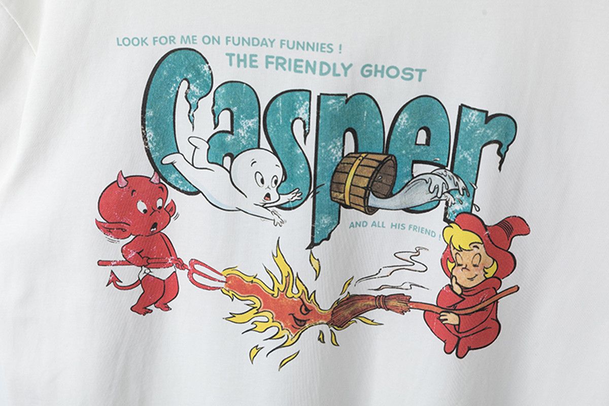 Vintage Cartoon Casper Graphic Printed Vintage T Shirt | Grailed