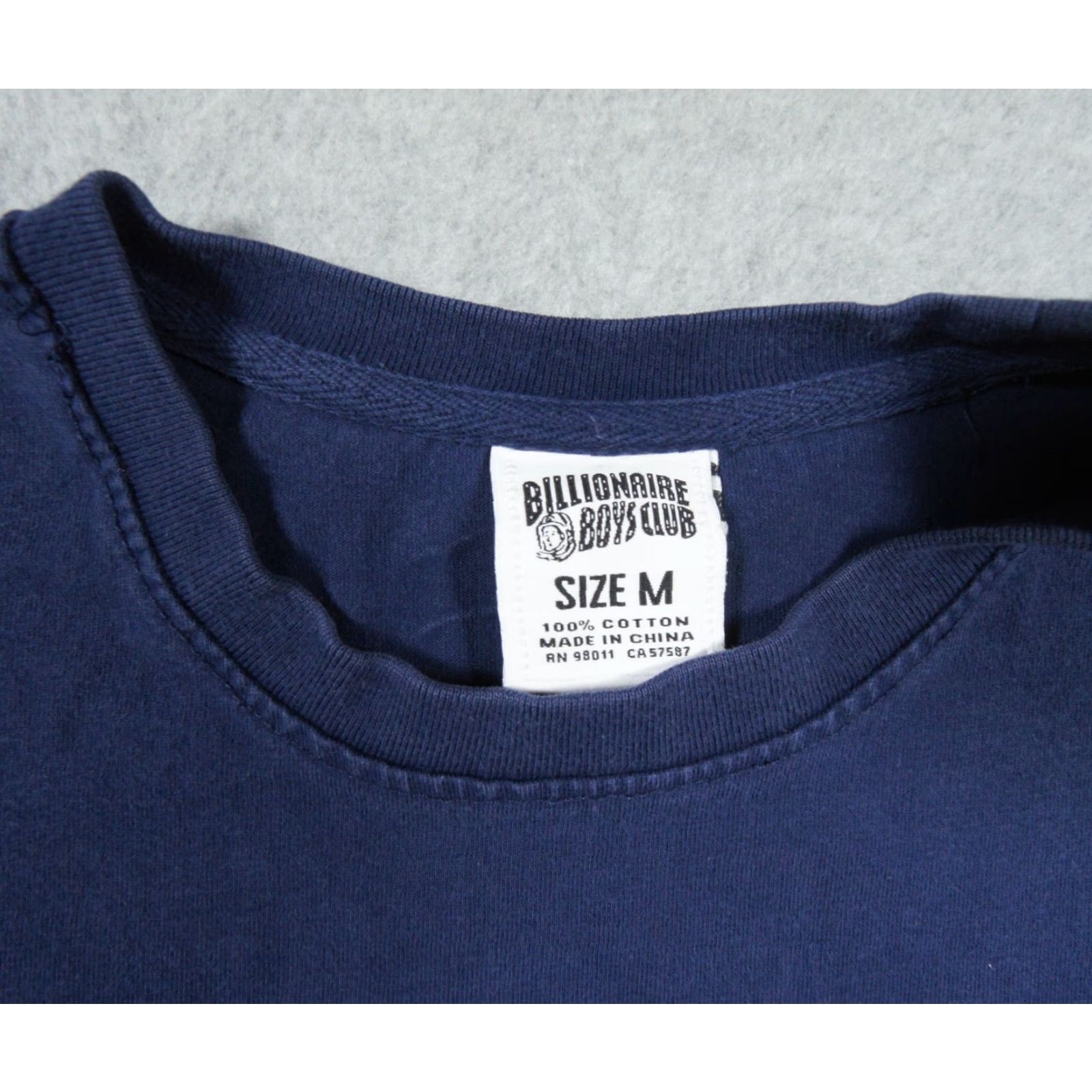 Billionaire Boys Club VINTAGE Billionaire Boys Club Shirt Mens Medium Blue Streetwear Tee Crewneck Knit Cotton Short Sleeve Logo Print All Seasons Mens Size US M / EU 48-50 / 2 - 5 Thumbnail