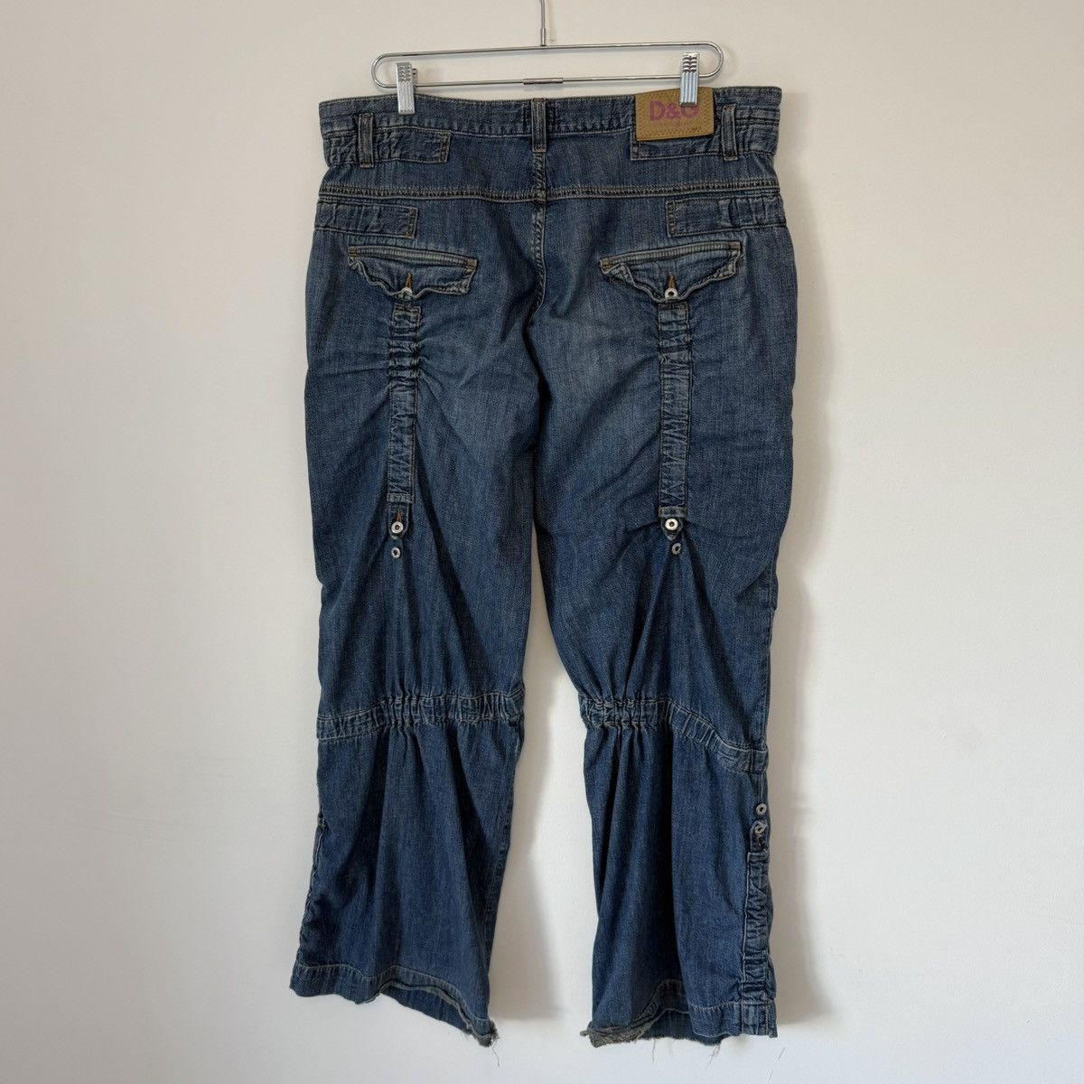 Dolce & Gabbana Vtg Dolce & Gabbana SS2004 Bondage Rave Baggy Jeans Archival Size US 36 / EU 52 - 11 Thumbnail
