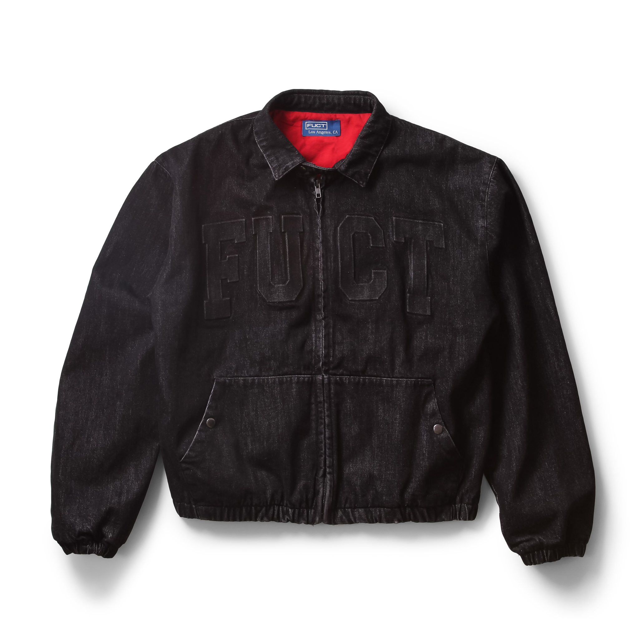 FUCT Academy Denim Jacket Size US XXL / EU 58 / 5 - 1 Thumbnail