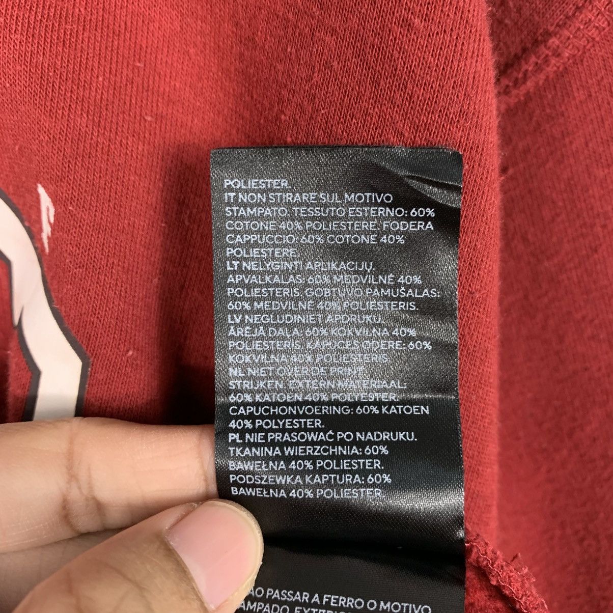 H&M University Of Hampshire Pullover Hoodie Size US L / EU 52-54 / 3 - 18 Thumbnail