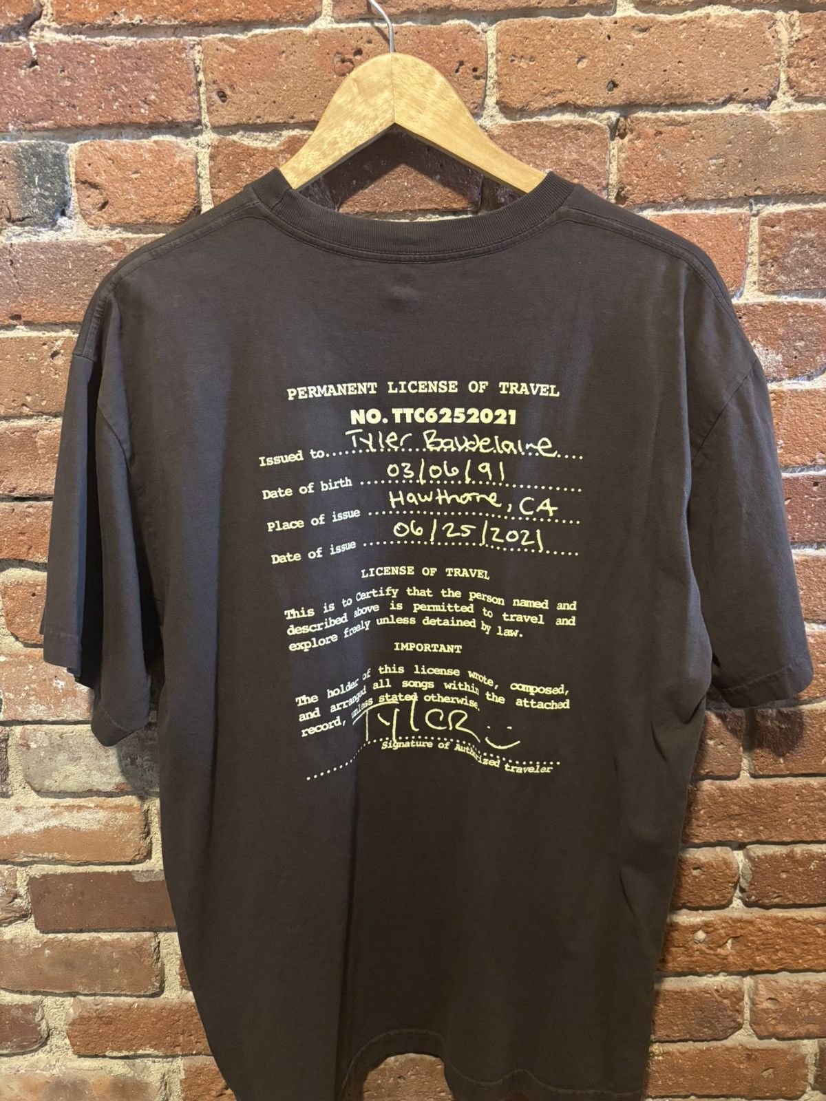Tyler The Creator Tyler, The Creator “Call Me if You Get Lost” Tee Size US L / EU 52-54 / 3 - 2 Thumbnail