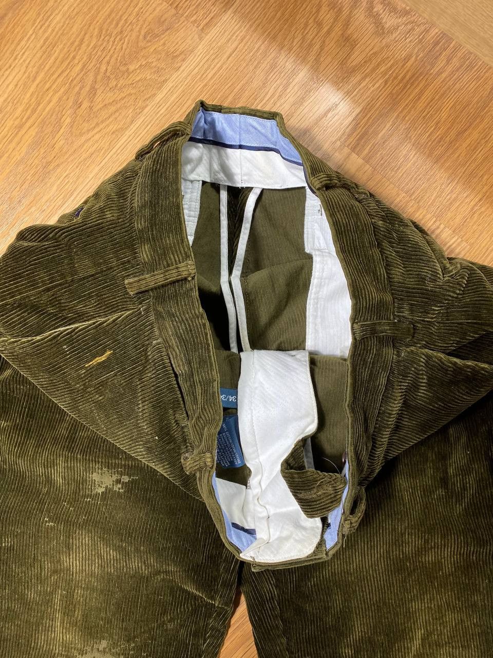 Other Dirty Painted Distressed Thrashed Faded Baggy Jeans Y2K Size US 32 / EU 48 - 4 Thumbnail