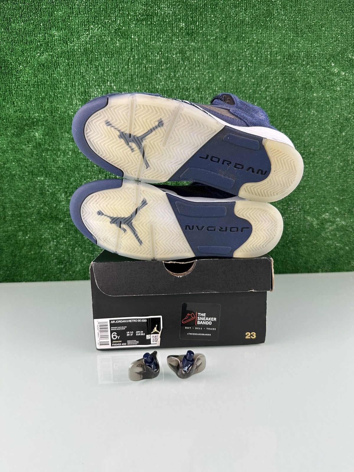 Jordan Brand Air Jordan 5 Retro SE Midnight Navy Size 6Y Size US 6 / EU 39 - 8 Thumbnail