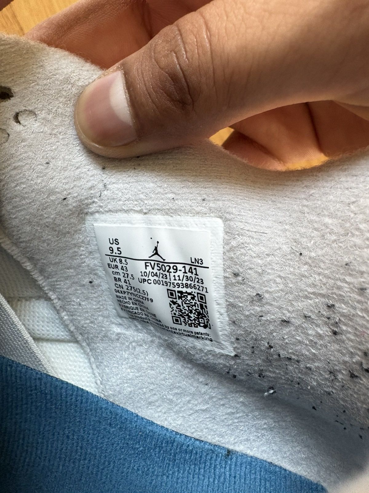 Jordan Brand Size 9.5 - Air Jordan 4 Retro 2024 Military Blue Industrial Size US 9.5 / EU 42-43 - 7 Thumbnail