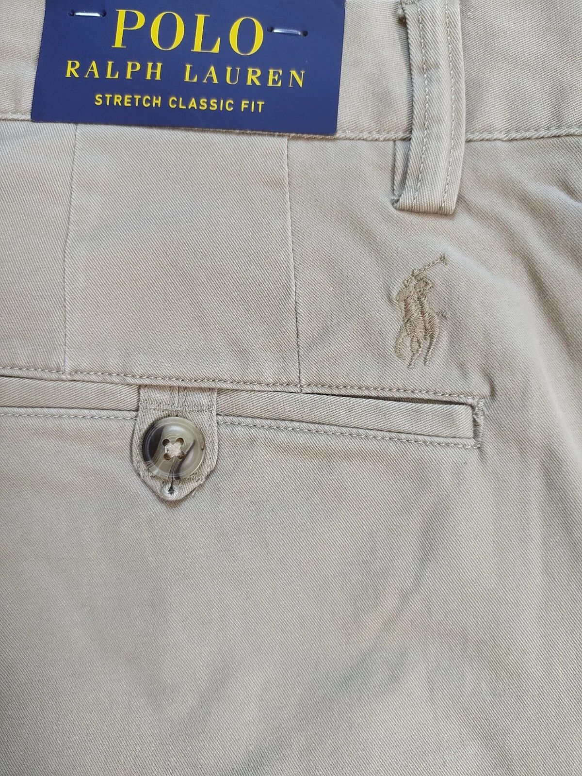 Polo Ralph Lauren Polo Ralph Lauren Stretch Classic Fit Chino Pant T 0130 Size US 30 / EU 46 - 9 Thumbnail