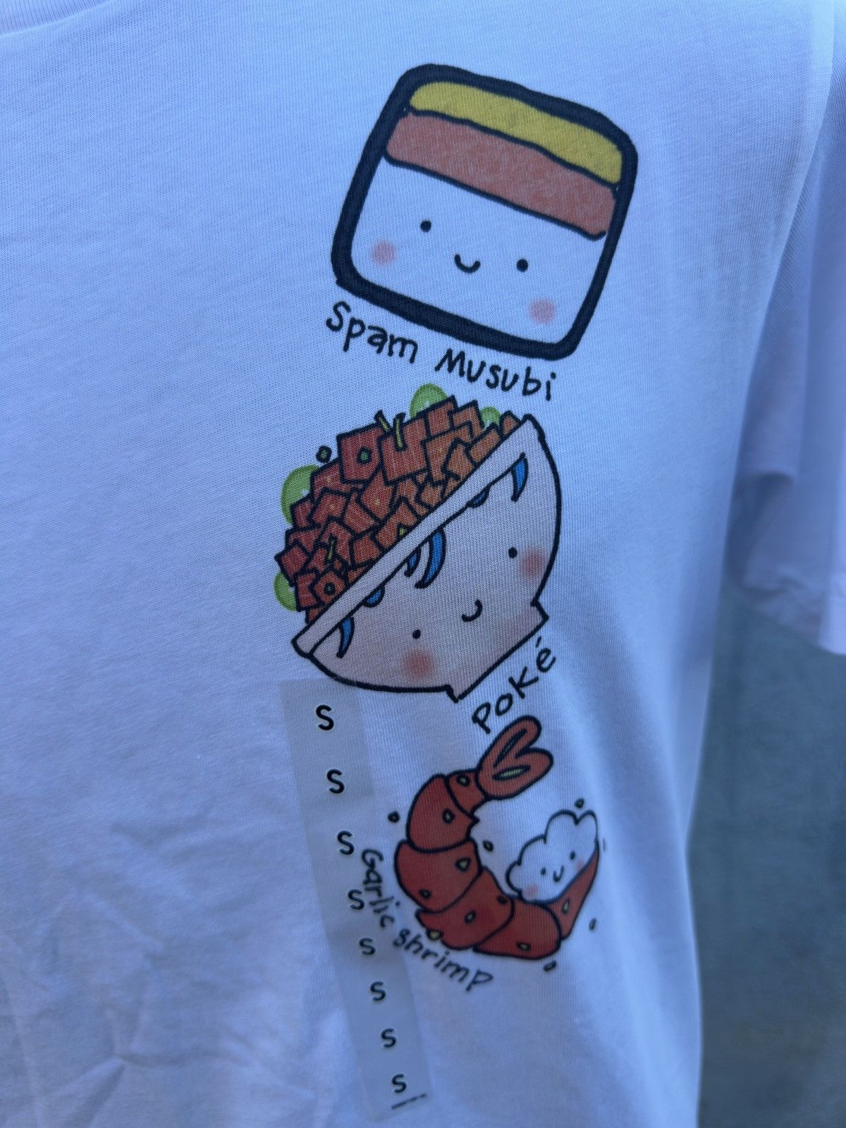 Uniqlo New Uniqlo Spam and Poke Bowl Garlic Shrimp Men's S Size US M / EU 48-50 / 2 - 3 Thumbnail