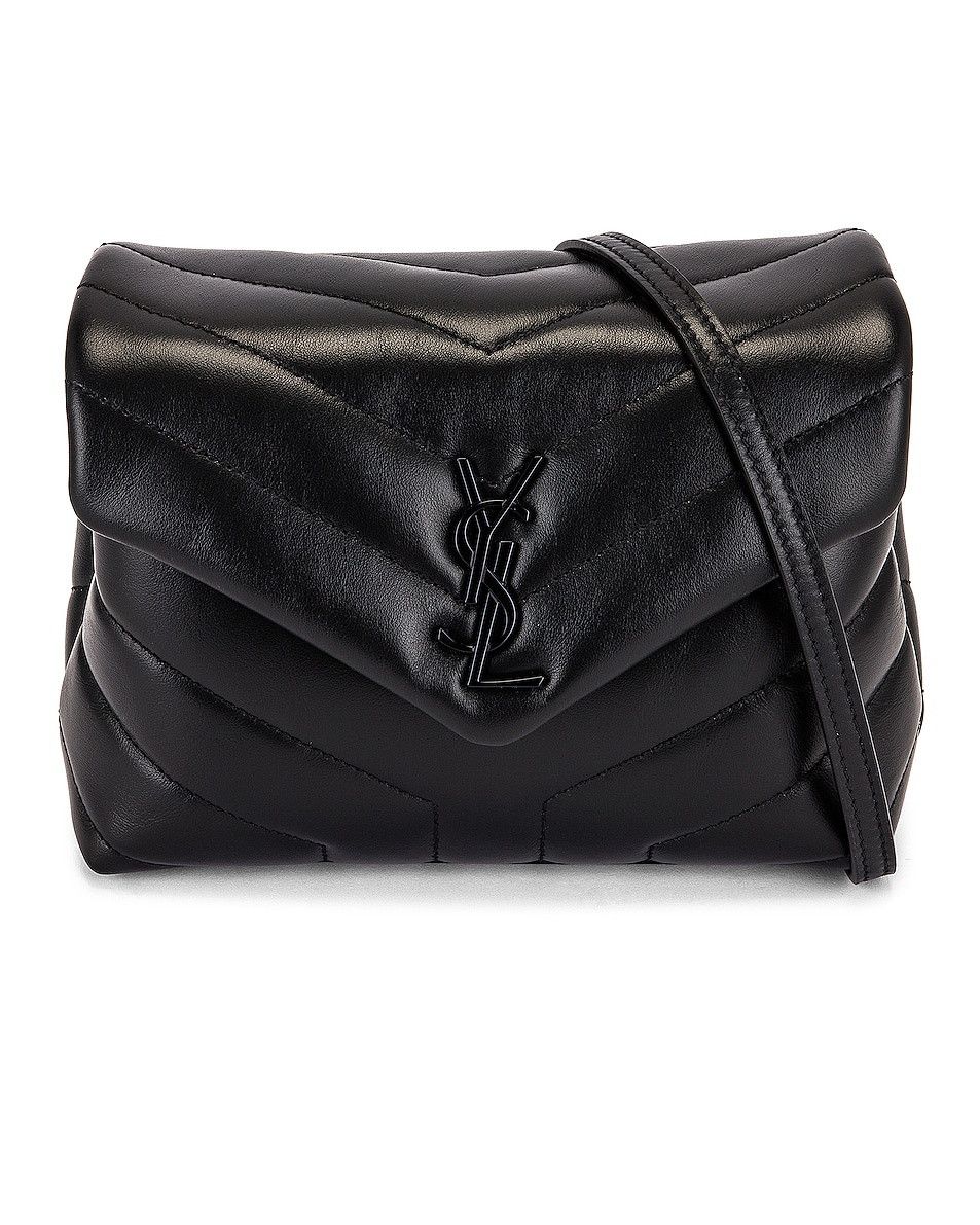 Saint Laurent Paris o1s1wg111125 Loulou Τoy Strap Bag in Quilted "y" Leather Size ONE SIZE - 1 Thumbnail