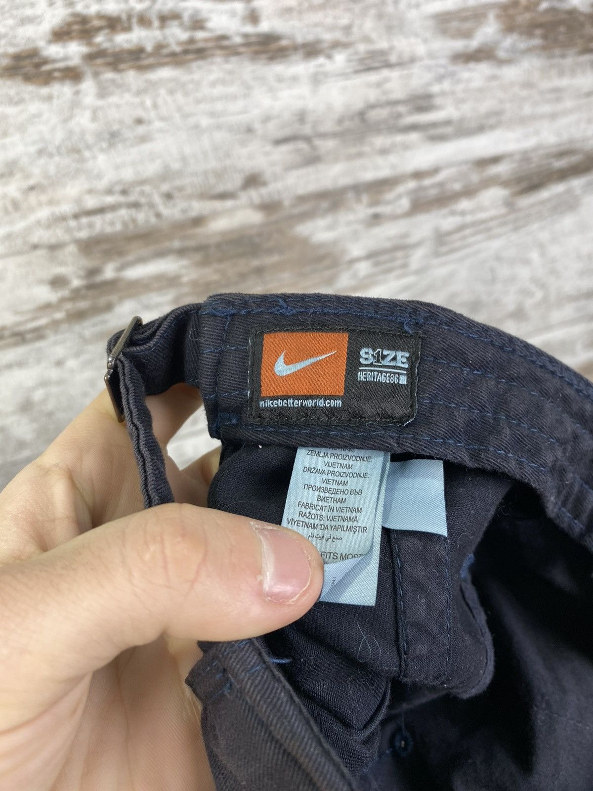 Nike × Vintage Mens Vintage Nike big logo hats cap hat y2k rare swoosh acg Size ONE SIZE - 8 Thumbnail