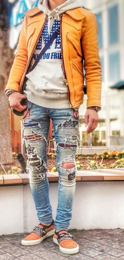 Amiri Amiri 18ss Medal Patch Blue jeans Size US 31 - 6 Thumbnail