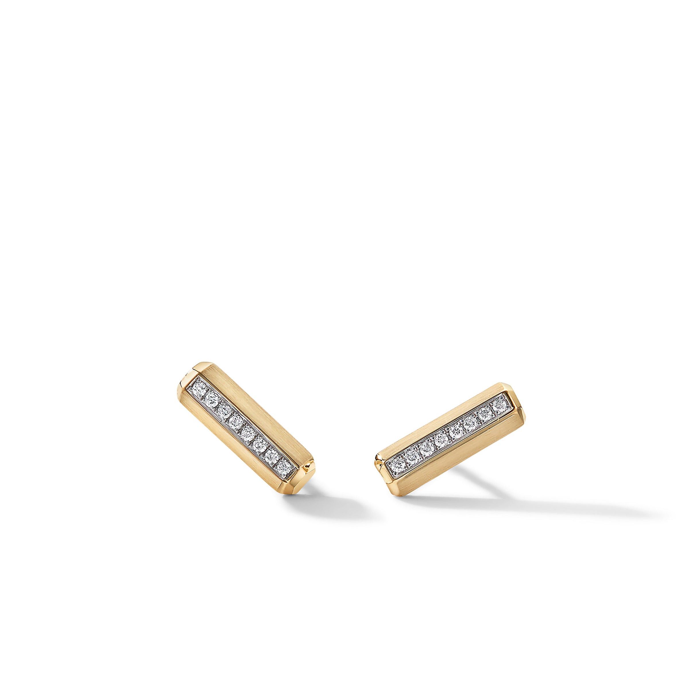 David Yurman o1w1db10525 E16599D Earrings in 18K Yellow Gold with Diamond Size ONE SIZE - 1 Thumbnail