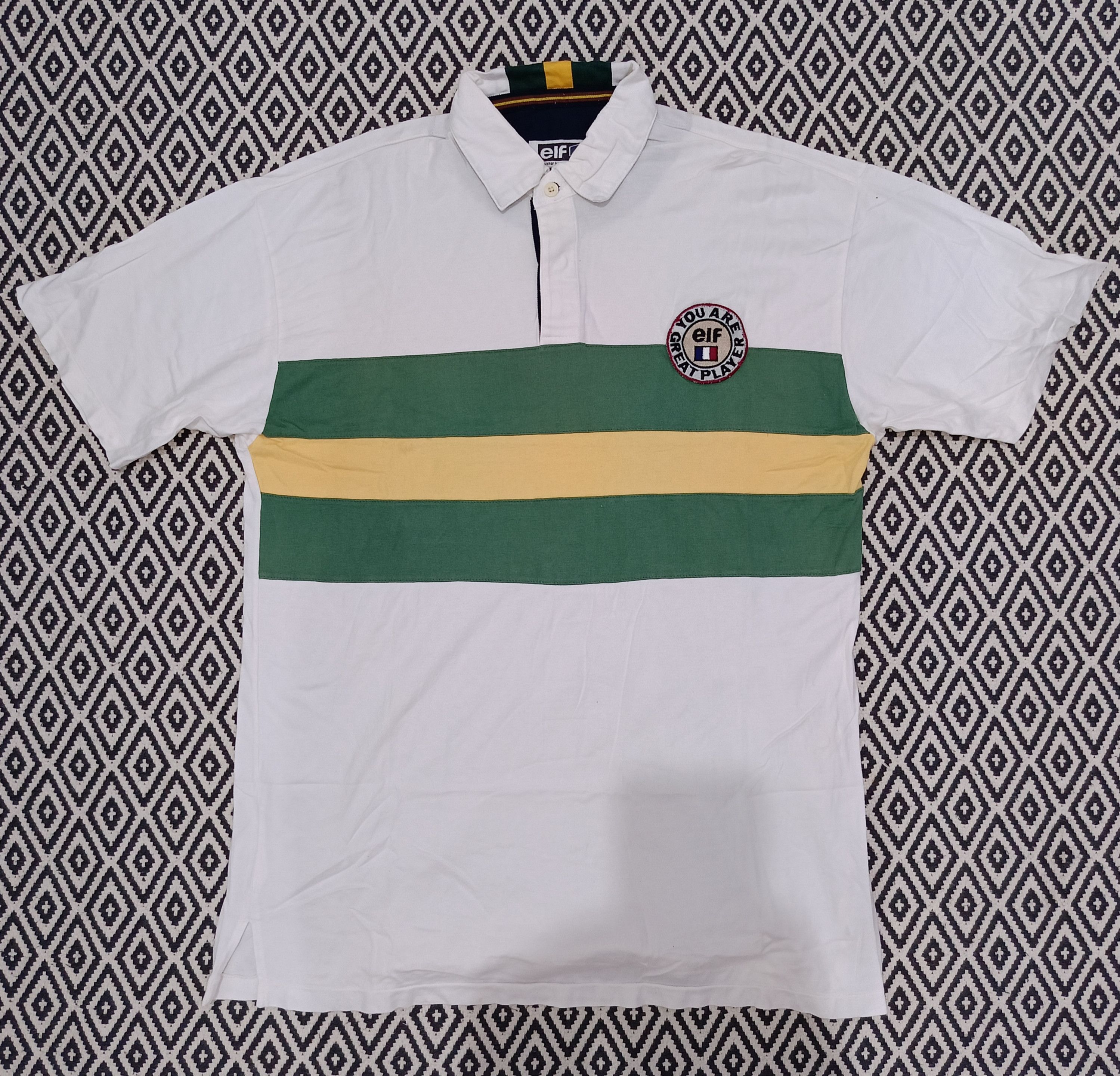 Other Vintage Elf Racing polo shirt Size US L / EU 52-54 / 3 - 1 Thumbnail