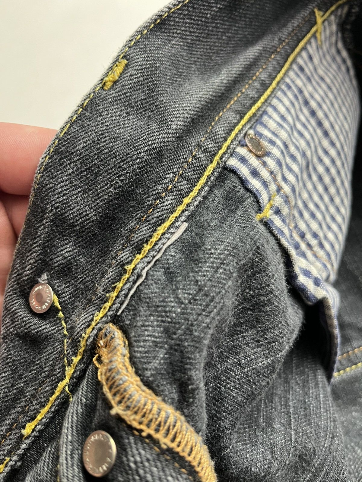 Atelier La Durance × Japanese Brand Ateller La Durance selvedge denim pants Size US 30 / EU 46 - 12 Thumbnail
