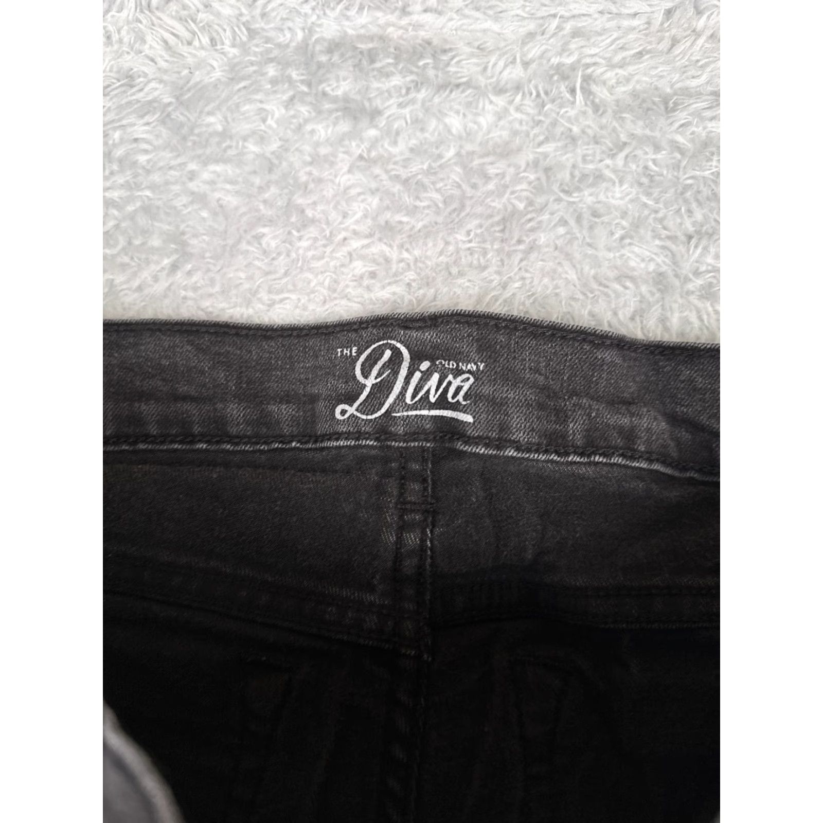 Old Navy Old Navy Jeans Women Black Denim The Diva Straight Low Rise Cotton Blend 26x29 2 29in Inseam Slimming Stretch 5-Pocket Vintage No Size 26" / US 2 / IT 38 - 6 Thumbnail