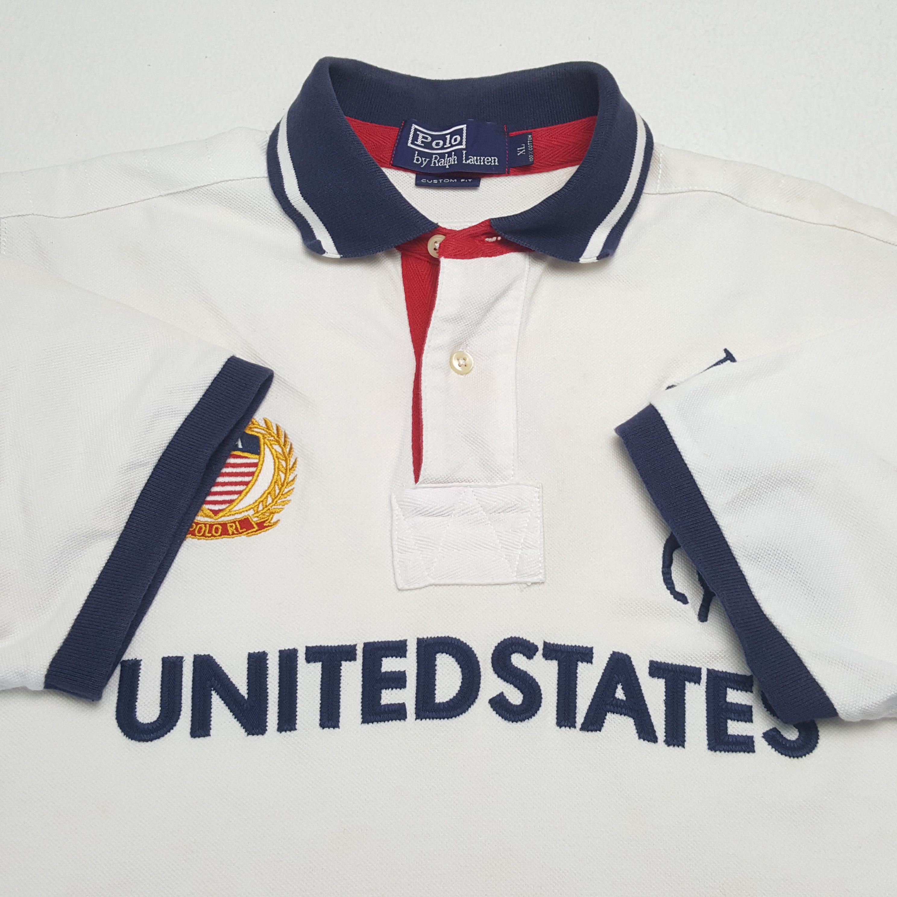 Polo Ralph Lauren × Vintage Vintage POLO by RALPH LAUREN United States Polos Shirt Size US XL / EU 56 / 4 - 7 Thumbnail