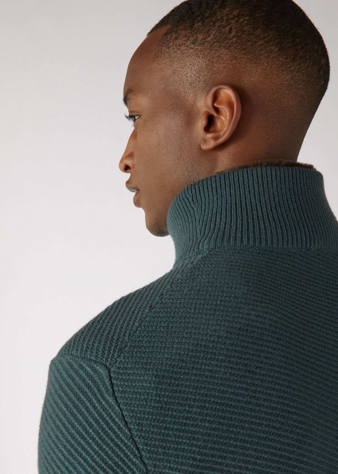 Loro Piana o1srvl11e1124 Half-zip Jumper in Sage Blue Size US XL / EU 56 / 4 - 4 Thumbnail