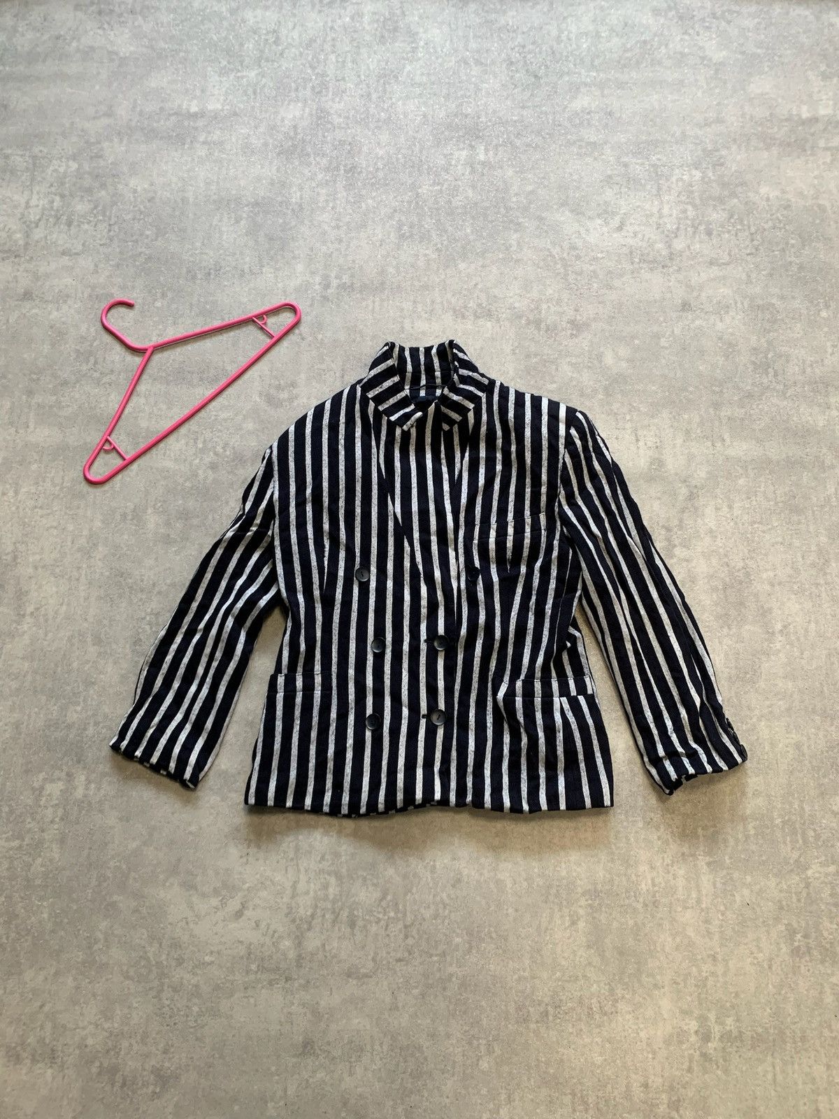 Escada Escada womens wool blazer jacket size 40 striped Size S / US 4 / IT 40 - 1 Thumbnail