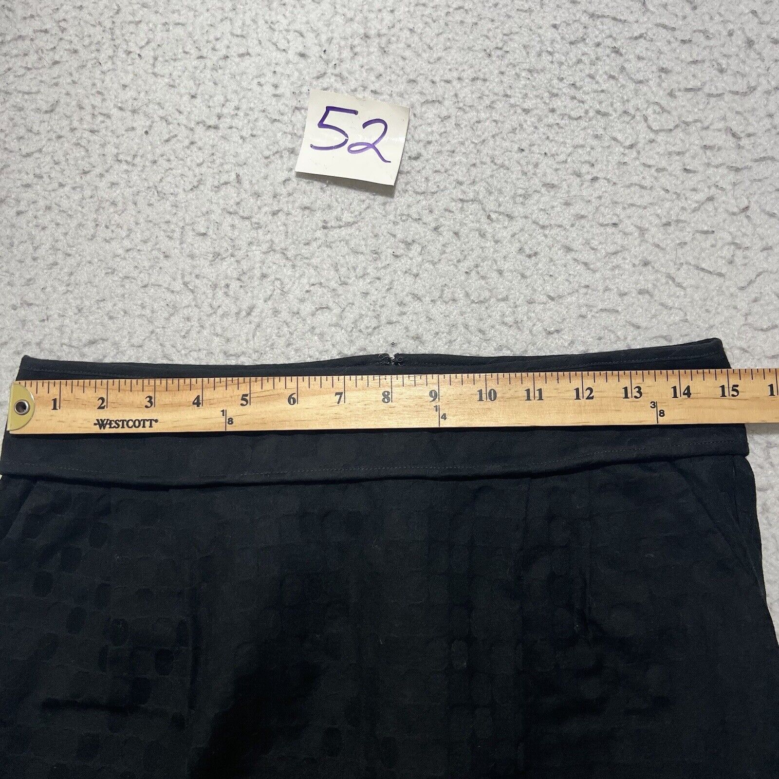 Club Monaco Club Monaco Straight Pencil Career Pleated Skirt Textured Size 28" / US 6 / IT 42 - 9 Thumbnail