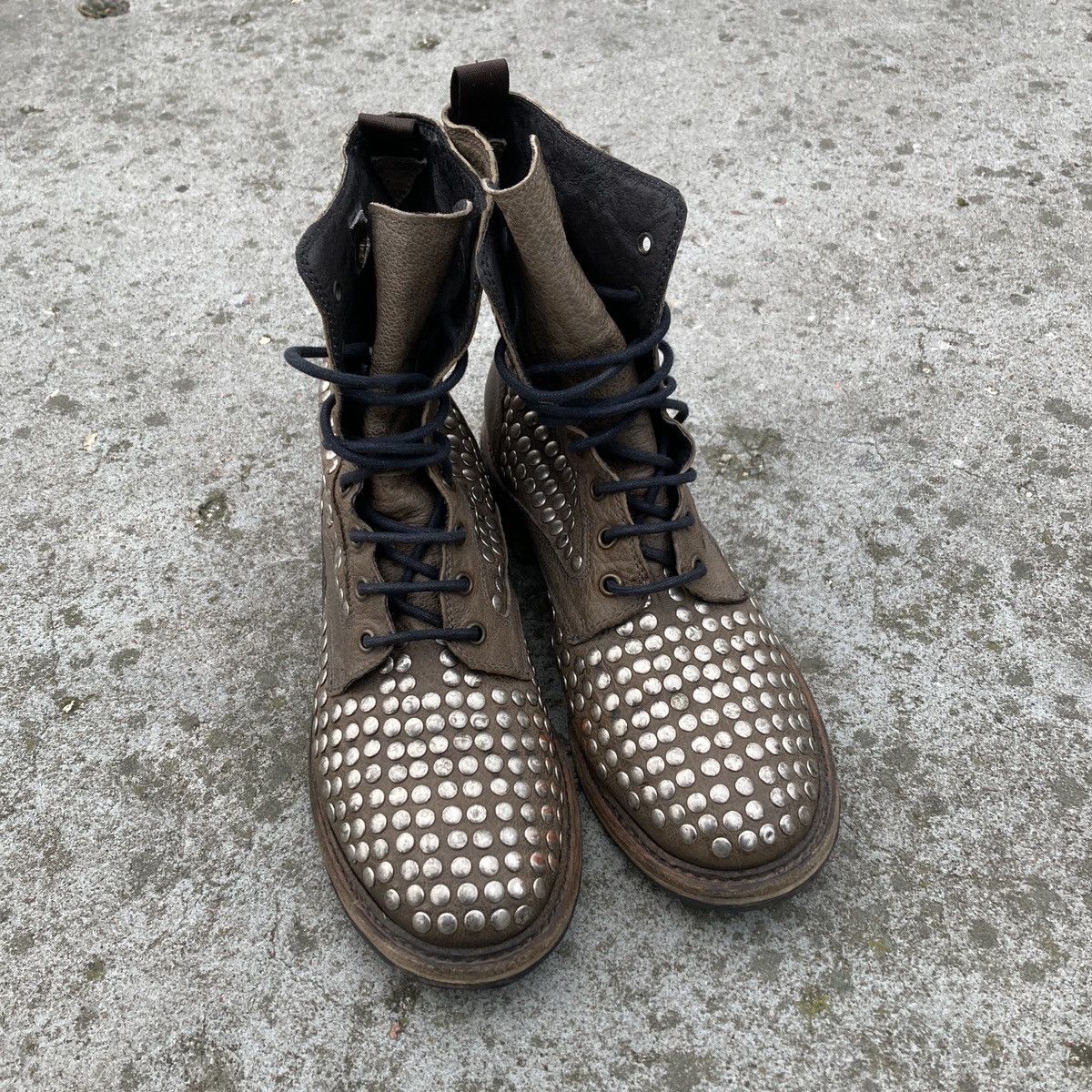 Other Fatte a mano leather studded boots Size US 6.5 / EU 39-40 - 2 Thumbnail