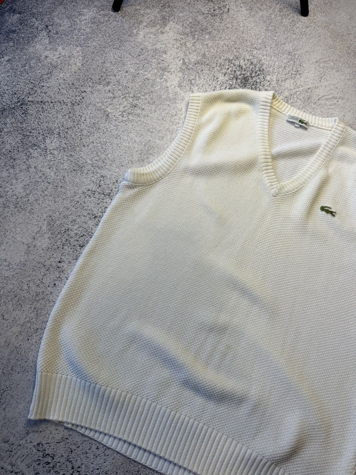 Lacoste Chemise Lacoste Vest Sweater Made In France Size US M / EU 48-50 / 2 - 7 Thumbnail