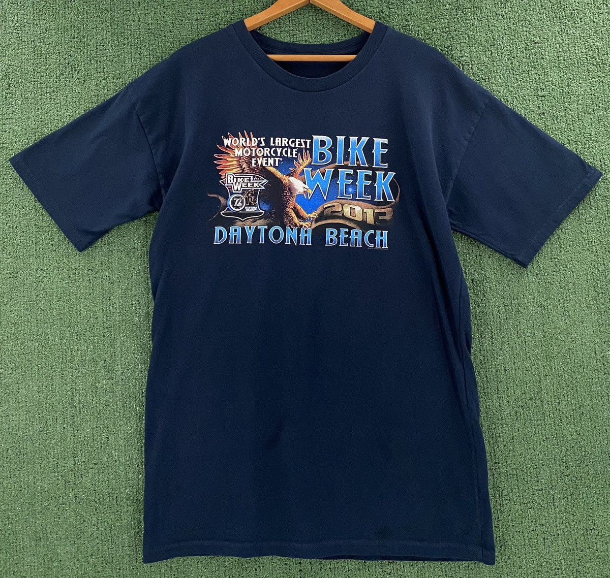 Other Daytona Beach Bike Week 2013 Double Sided T-Shirt Medium Size US M / EU 48-50 / 2 - 4 Thumbnail